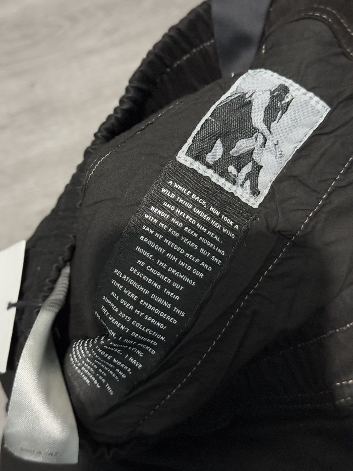 Rick Owens × Rick Owens Drkshdw Rick Owens Dark Wax Face Grimace Shorts Size US 28 / EU 44 - 7 Thumbnail