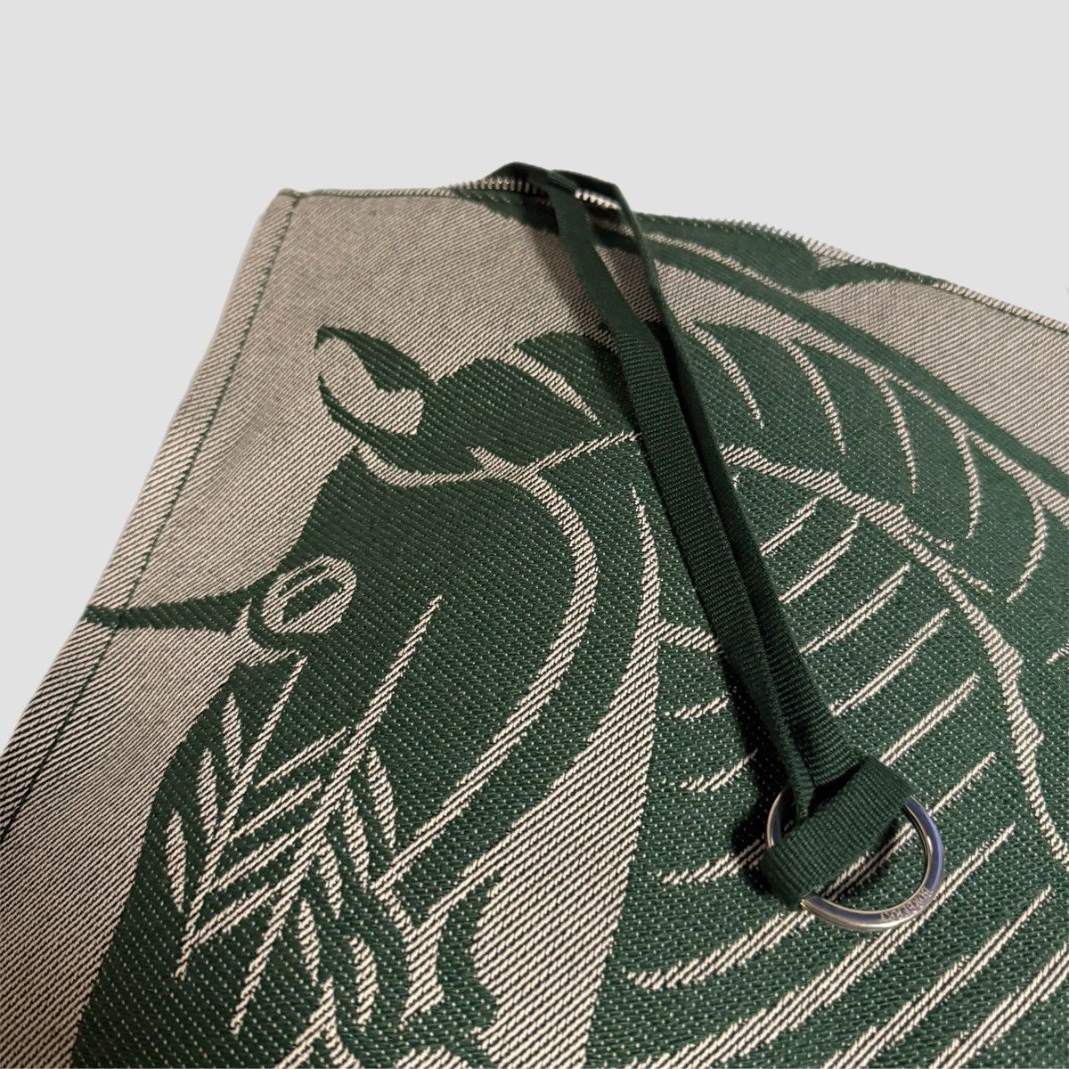 Burberry Burberry EKD Canvas Pouch Green Size ONE SIZE - 4 Thumbnail