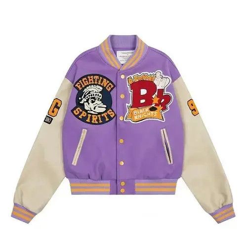 Other Letter Embroidery Bomber Jacket Size US L / EU 52-54 / 3 - 7 Thumbnail