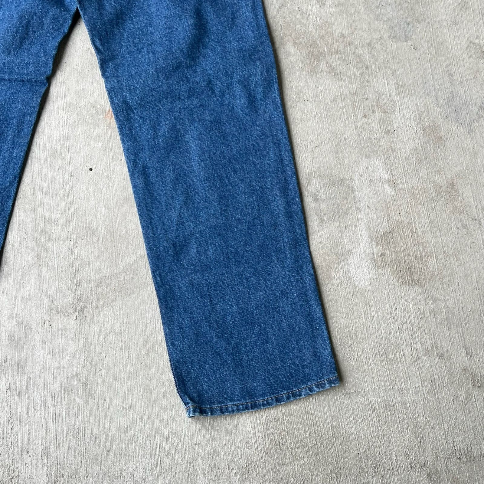 Carhartt × Vintage Carhartt denim blue jean double knee work carpenter pants Size US 31 - 8 Thumbnail