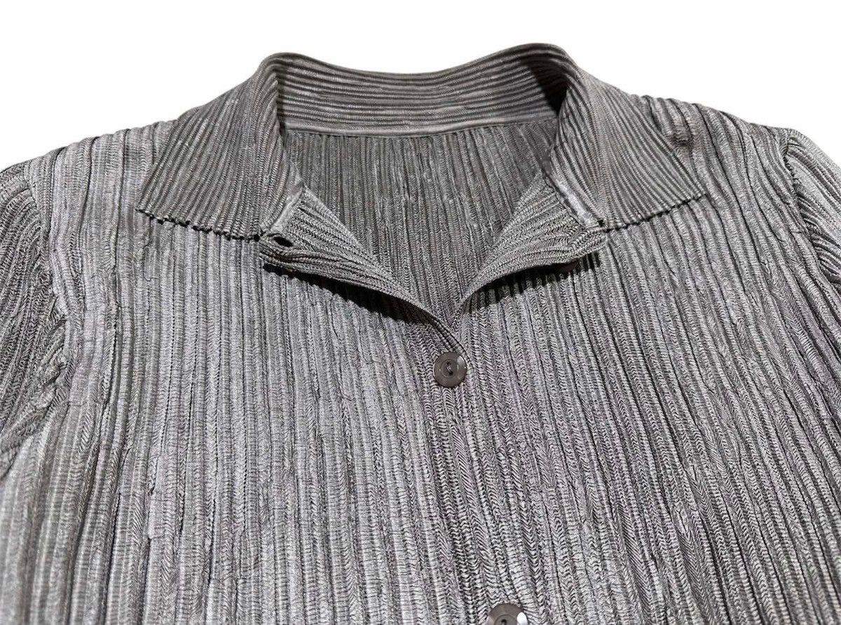 Japanese Brand 🔥Vintage T-Pleats Pleated Shirt Issey Miyake Style Size M / US 6-8 / IT 42-44 - 2 Thumbnail