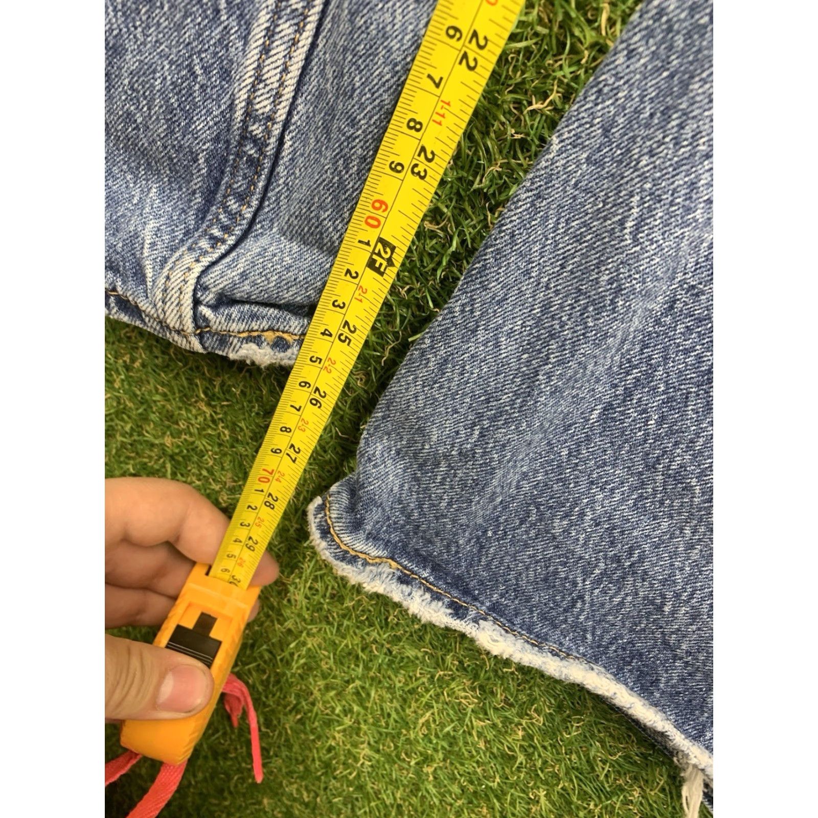 Levi's Levi's Jeans Womens 28 x28 High Rise Flare Classic Retro Medium Wash Bell Y2K Size 28" / US 6 / IT 42 - 3 Thumbnail