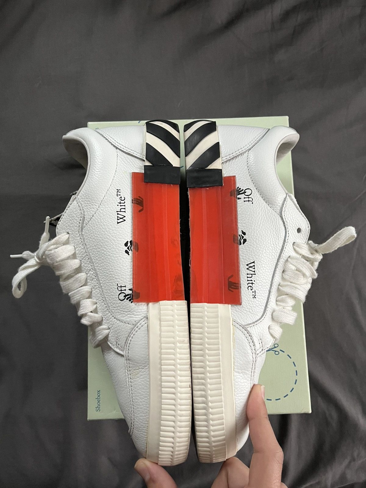 Off-White Off-White Vulcanized Sneaker Size US 9 / EU 42 - 4 Thumbnail