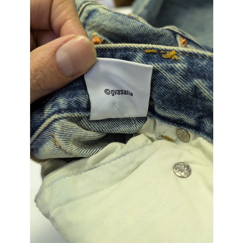 Vetements o1rshd1 Denim Jeans in Indigo Blue Size US 34 / EU 50 - 21 Thumbnail