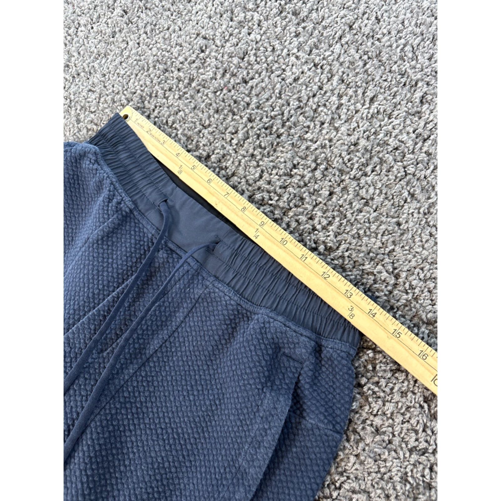 Lululemon Lululemon Men’s M Blue Knit Crewneck Pullover Sweatshirt Sweater Size US M / EU 48-50 / 2 - 3 Thumbnail