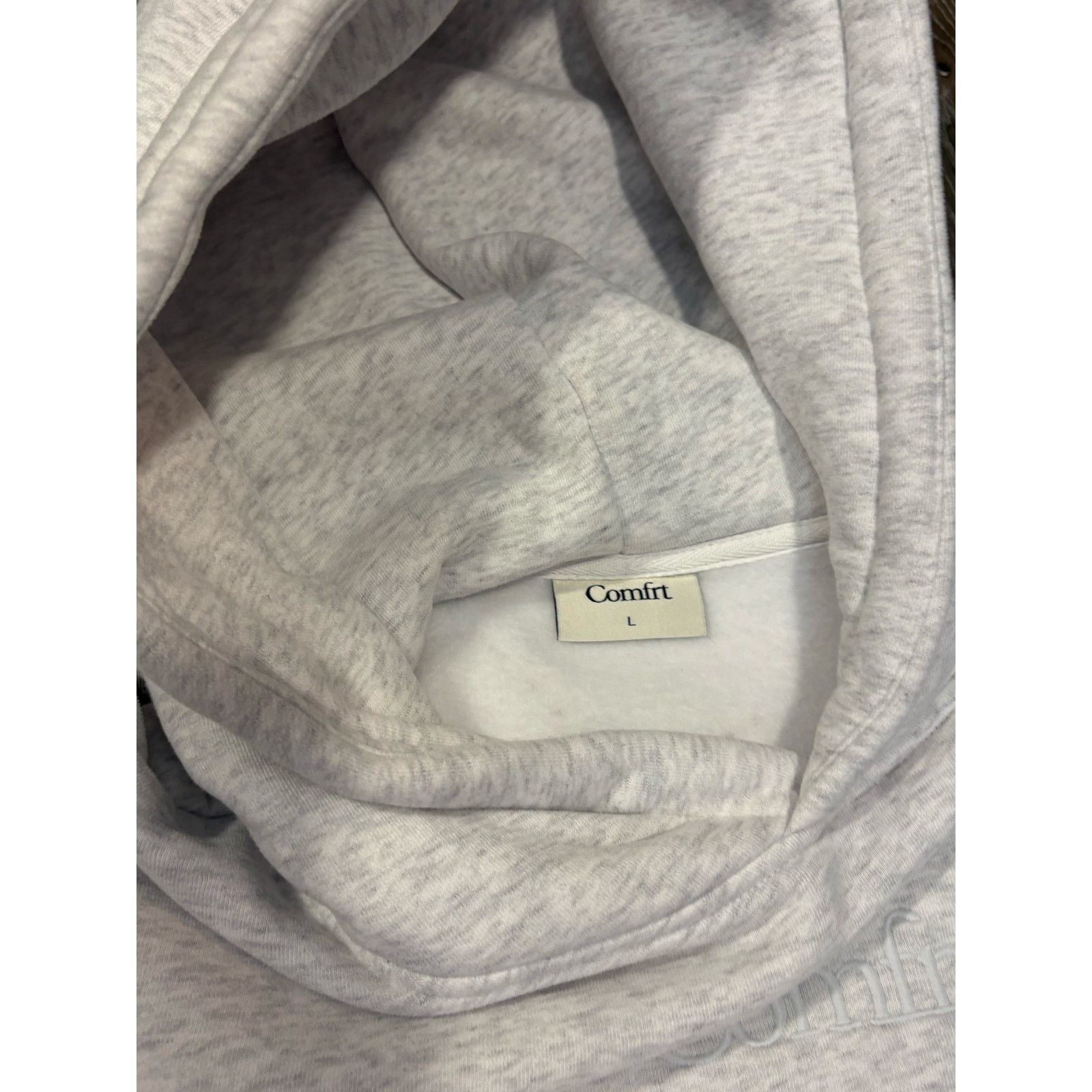 Other NEW Minimalist Comfrt Hoodie - Unisex Large Grey Size US L / EU 52-54 / 3 - 3 Thumbnail
