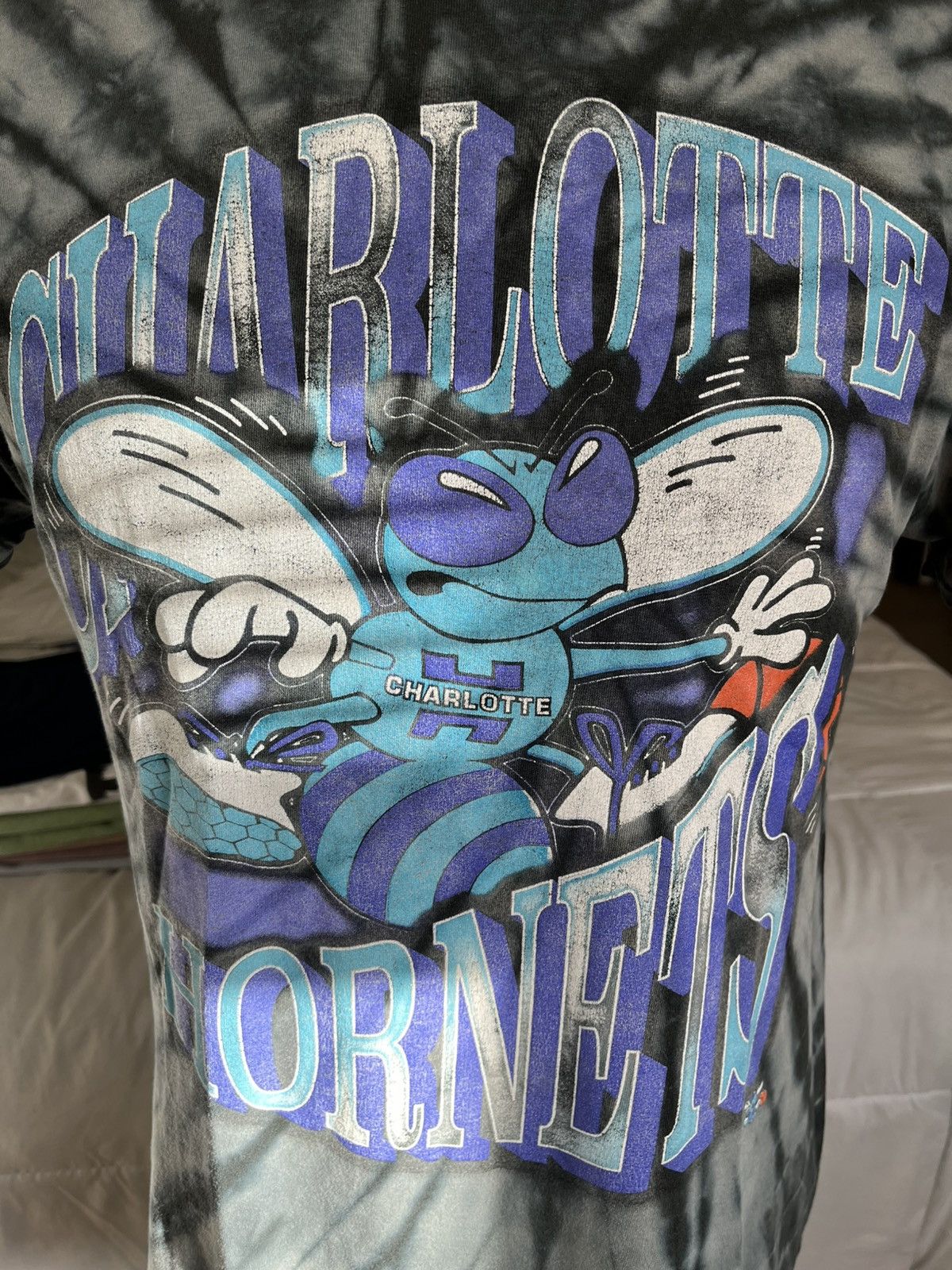 Junk Food Vintage Charlotte Hornets T Size US M / EU 48-50 / 2 - 2 Thumbnail