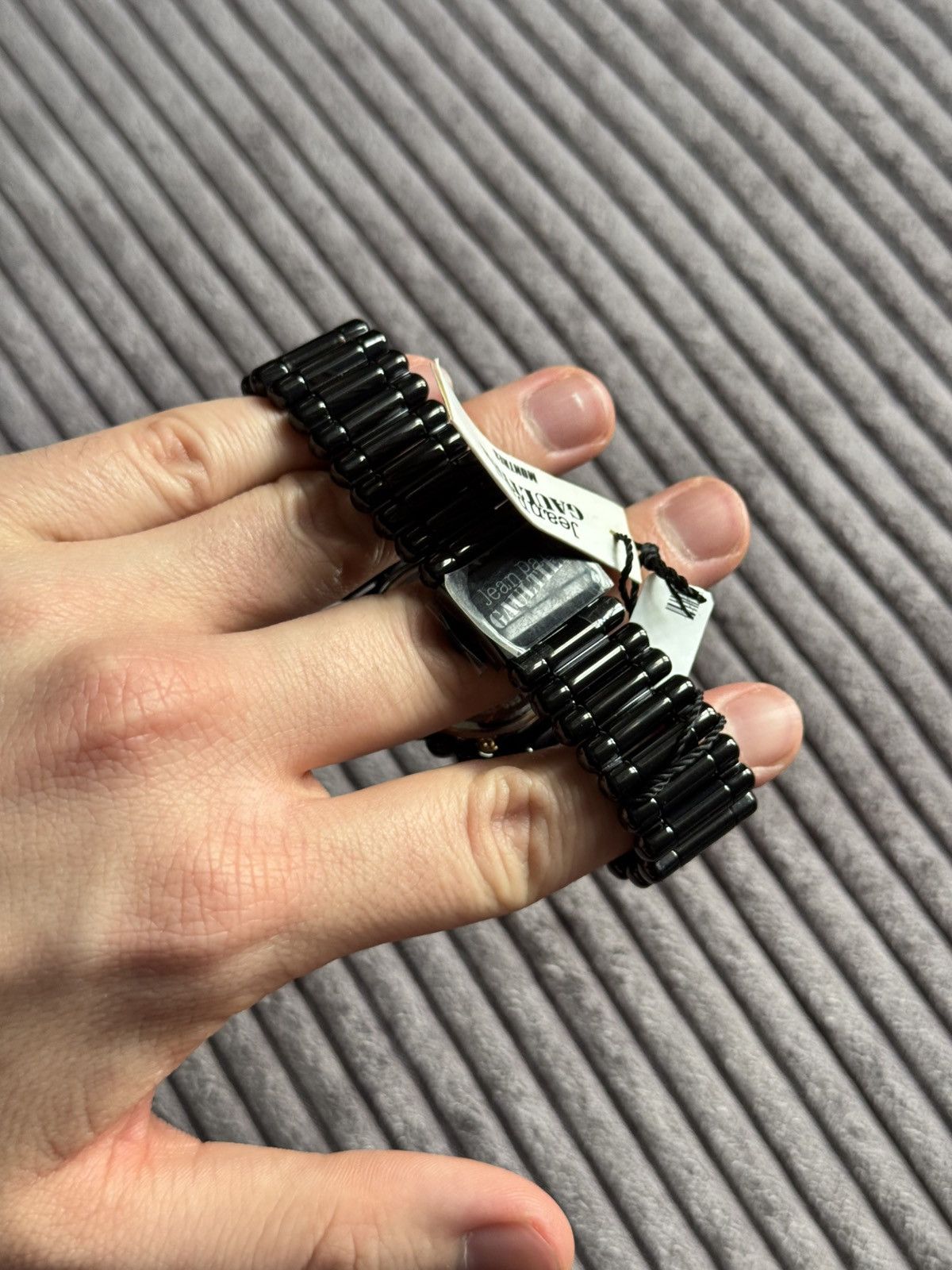 Vintage Jean Paul Gaultier Archive Black Bullet Watch Grail