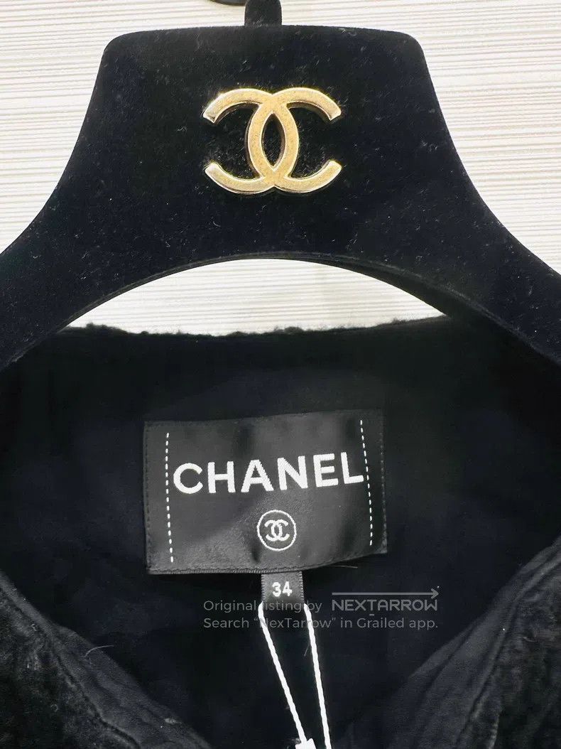 Chanel Chanel 24k woollen teddy bow coat Size XXS / US 00 / IT 34 - 2 Thumbnail