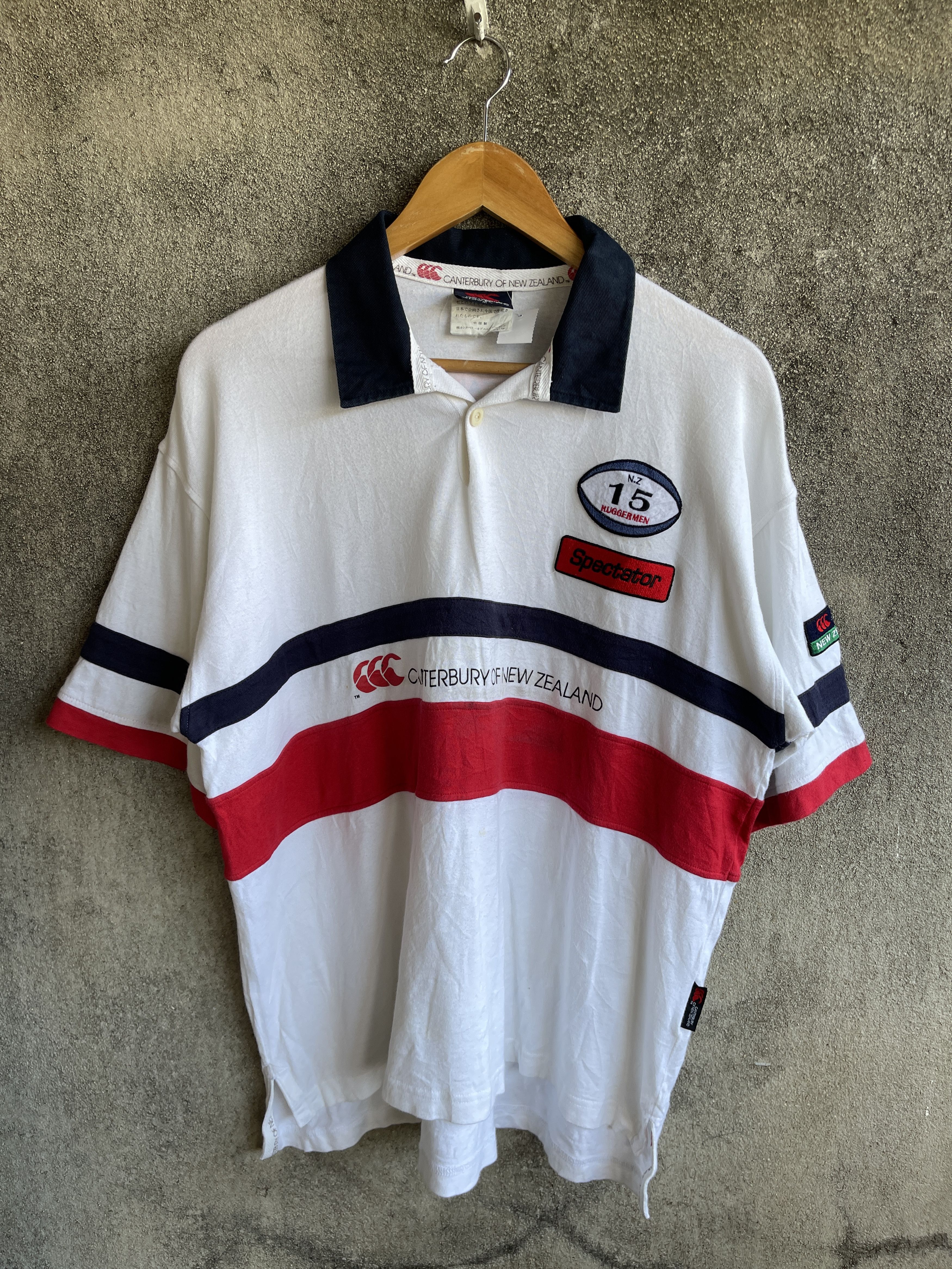 The Australian Outback Collection Vintage Canterbury Of New Zealand Spectator Sport Polo Shirt Size US M / EU 48-50 / 2 - 1 Thumbnail