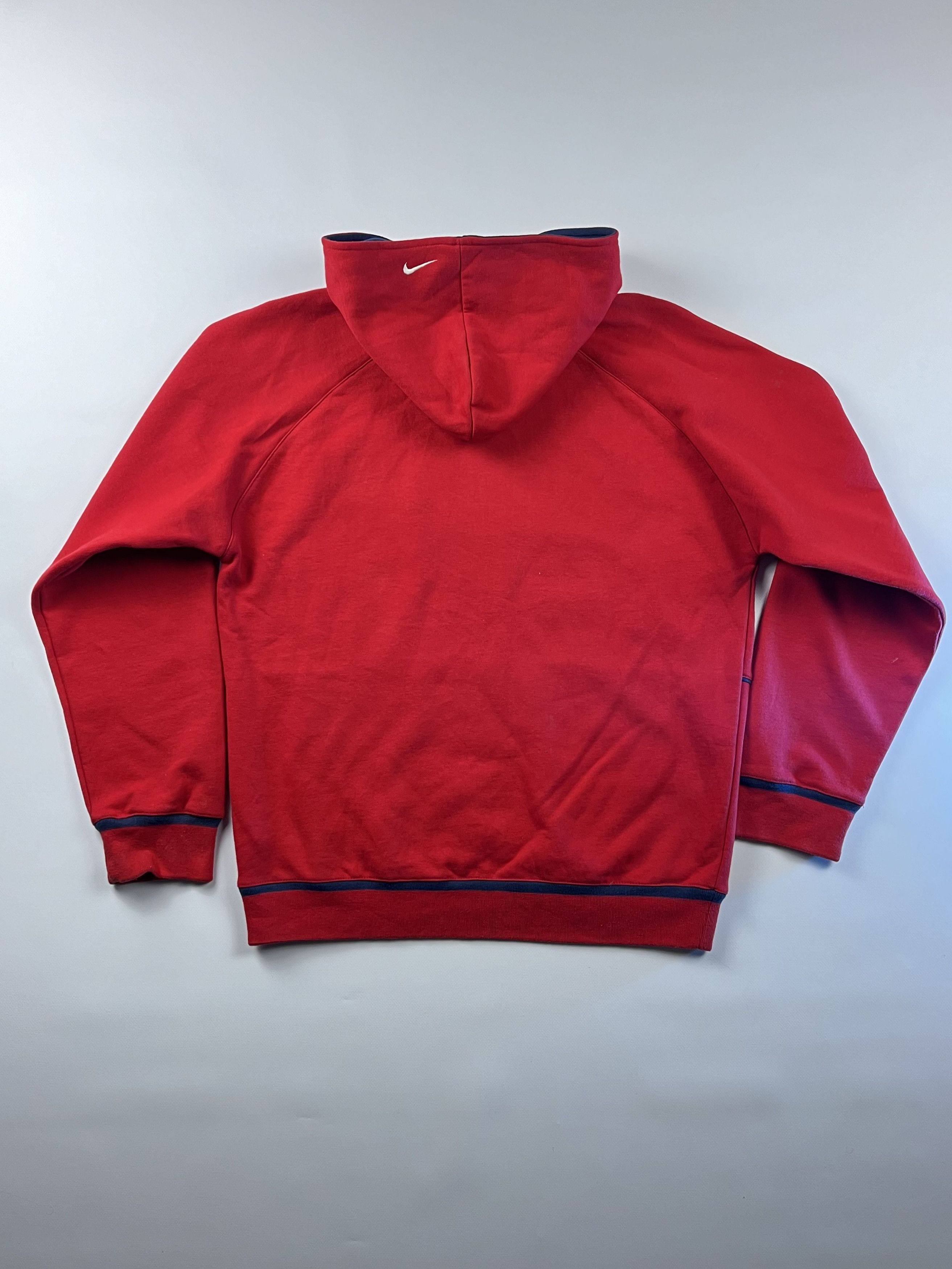 Nike × Vintage RARE! NIKE Vintage Center Logo Hoodie Size US M / EU 48-50 / 2 - 3 Thumbnail
