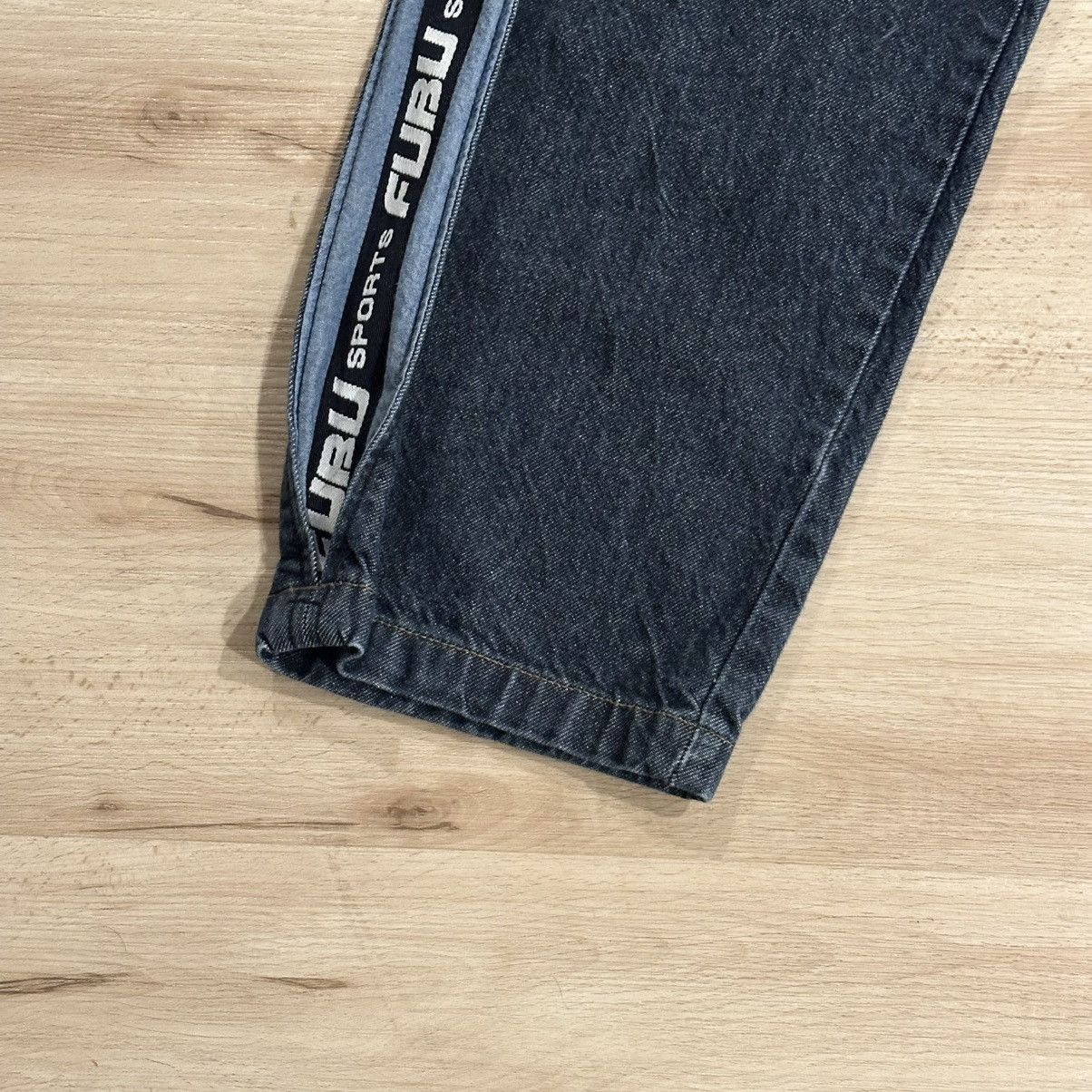 Fubu Vintage 2000s FUBU Jeans Women's Side Piping Baggy Denim Size 30" / US 8 / IT 44 - 8 Thumbnail
