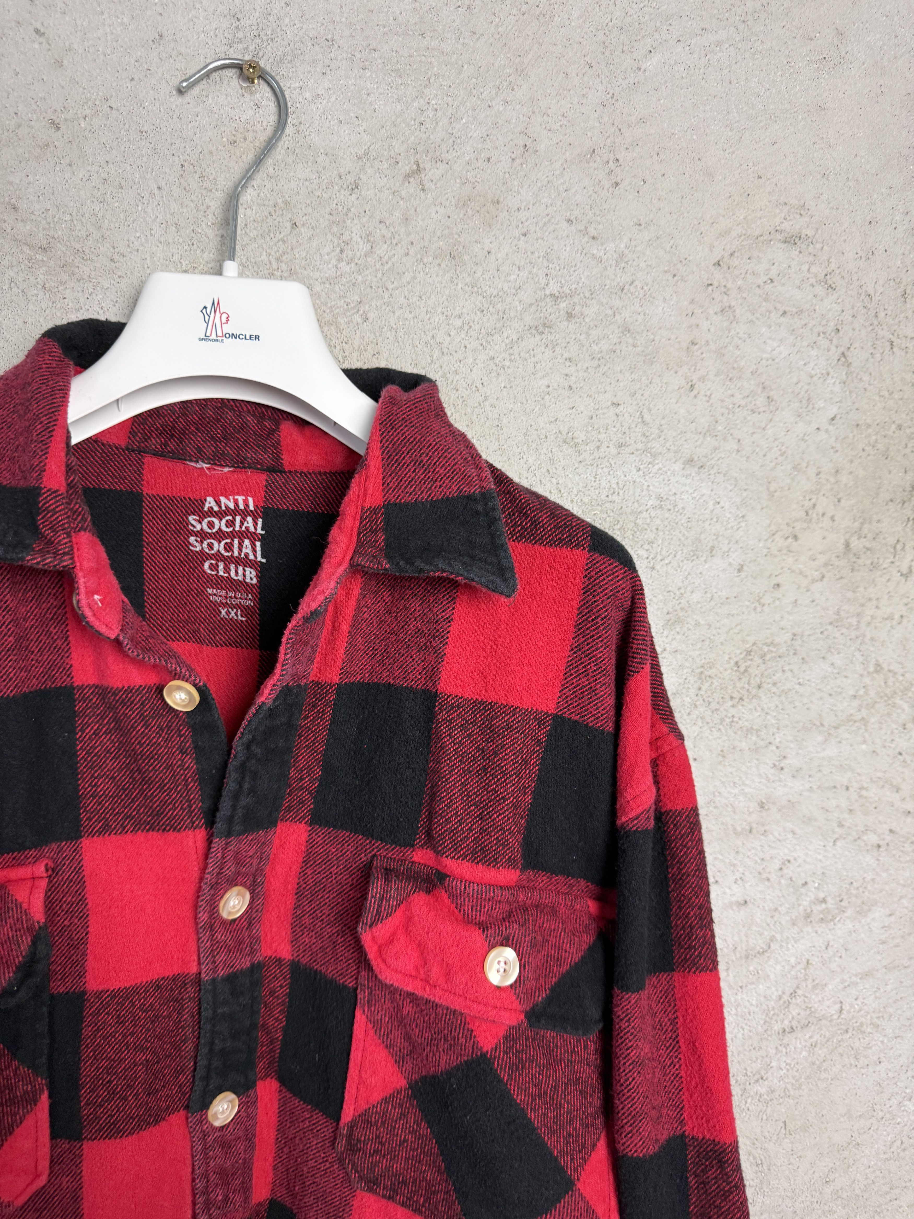 Anti Social Social Club ASSC Anti Social Social Club printed flannel shirt Size US XXL / EU 58 / 5 - 3 Thumbnail