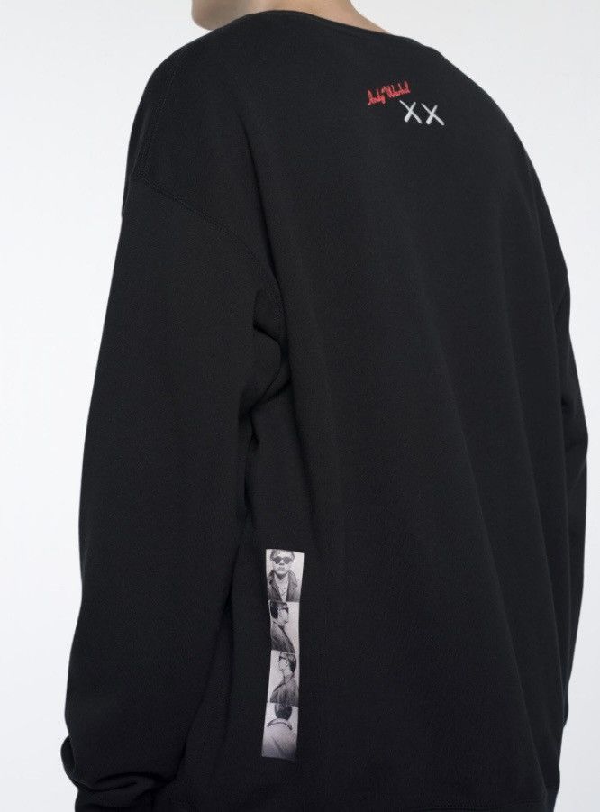 Kaws × Uniqlo Kaws Andy Warhol Uniqlo Black Sweatshirt S New DS Size US S / EU 44-46 / 1 - 4 Thumbnail