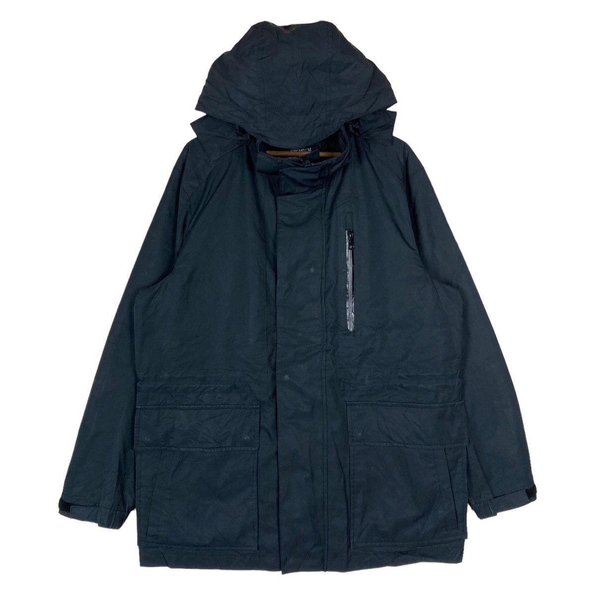 Uniqlo Uniqlo Premium Down Jacket Snap Button Hidden Zipper Jacket Size US XL / EU 56 / 4 - 1 Thumbnail