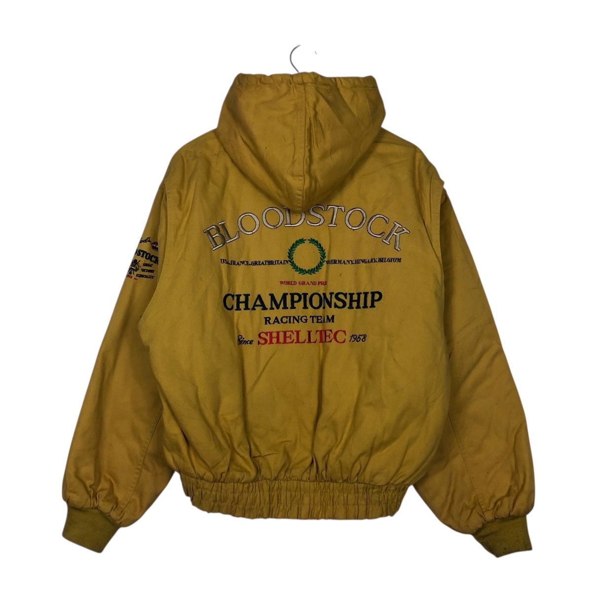 Japanese Brand 🔥VINTAGE HOODIE BOMBER JACKET BLOOD STOCK ISSEY MIYAKE Size US M / EU 48-50 / 2 - 10 Thumbnail