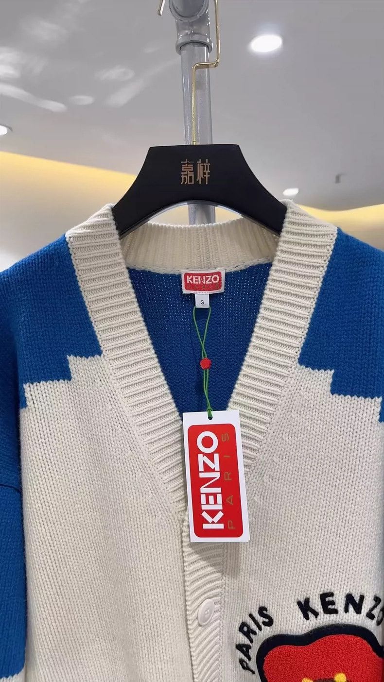 Kenzo Kenzo Hibiscus patchwork sweater coat Size S / US 4 / IT 40 - 5 Thumbnail