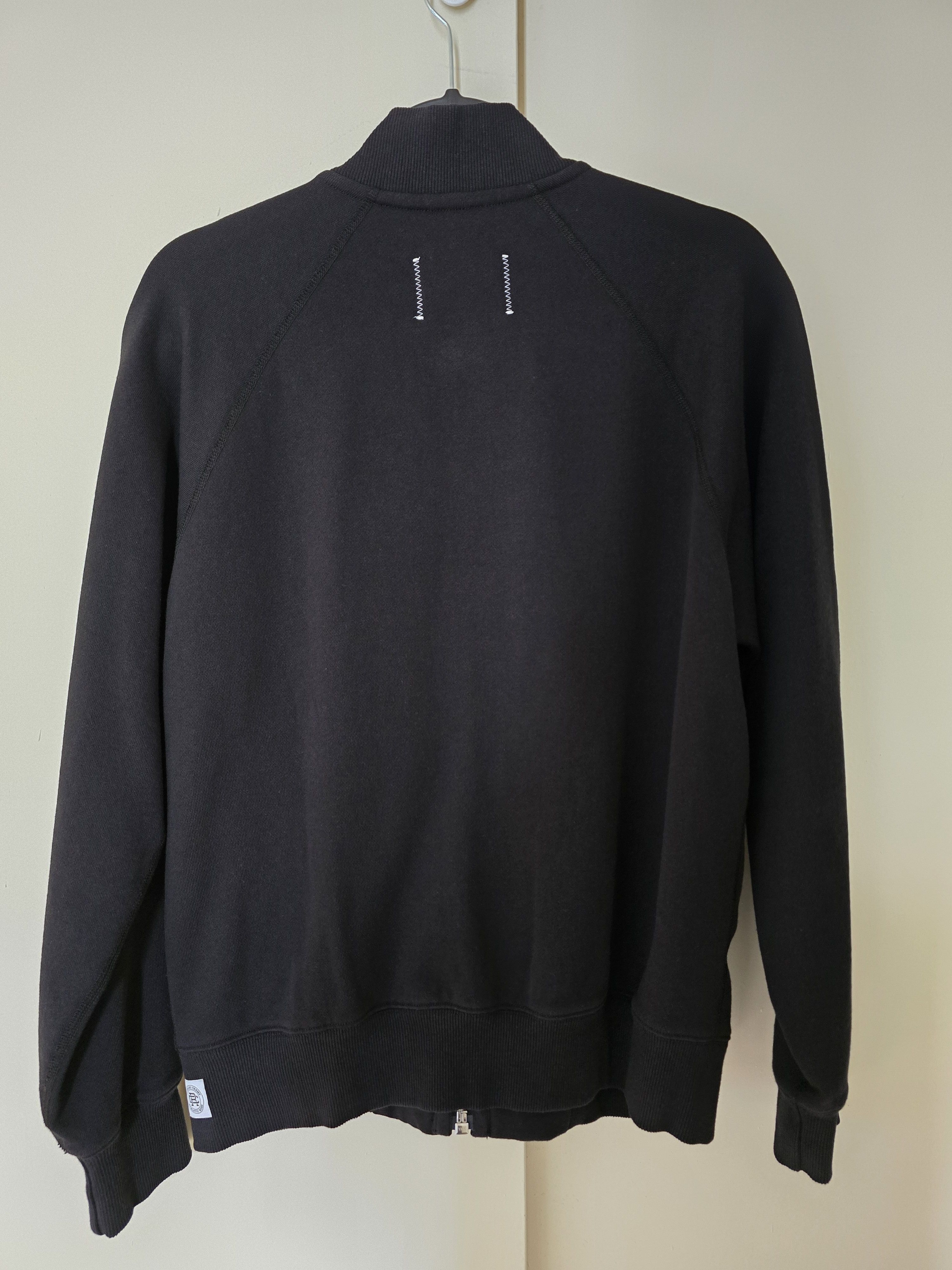Reigning Champ New Reigning Champ Black Heavyweight Fleece Bomber Jacket Size US S / EU 44-46 / 1 - 3 Thumbnail