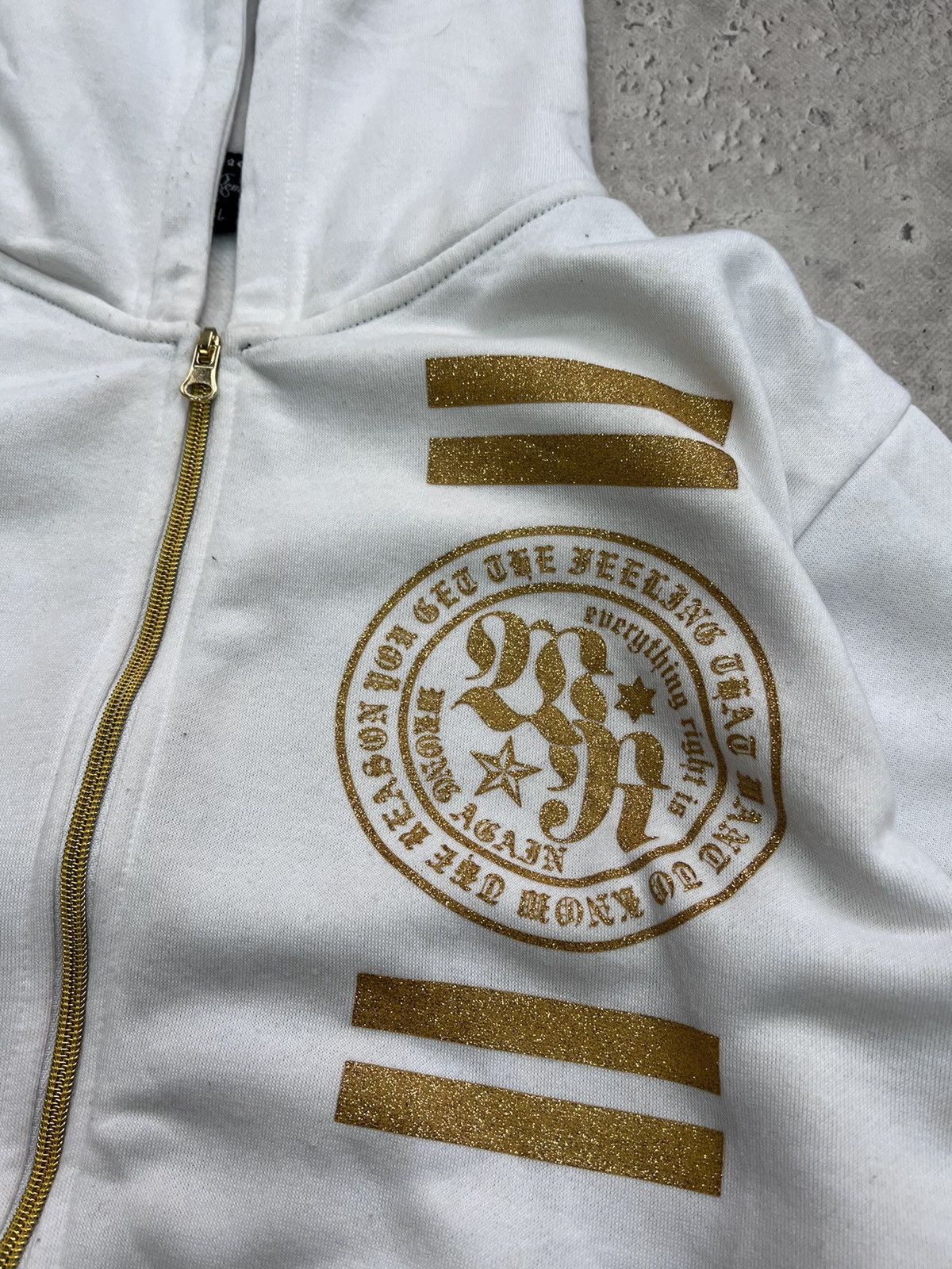 Affliction × JNCO × Tapout Vintage Y2K Opium Punk Hoodie Emo Hype Rare Retro Size US L / EU 52-54 / 3 - 5 Thumbnail