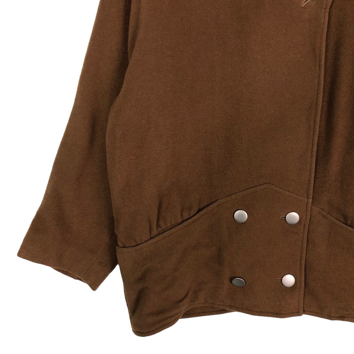 Japanese Brand 🔥Vintage Wool Fly Bomber Jacket Gio Sport Japan Made Size US L / EU 52-54 / 3 - 4 Thumbnail
