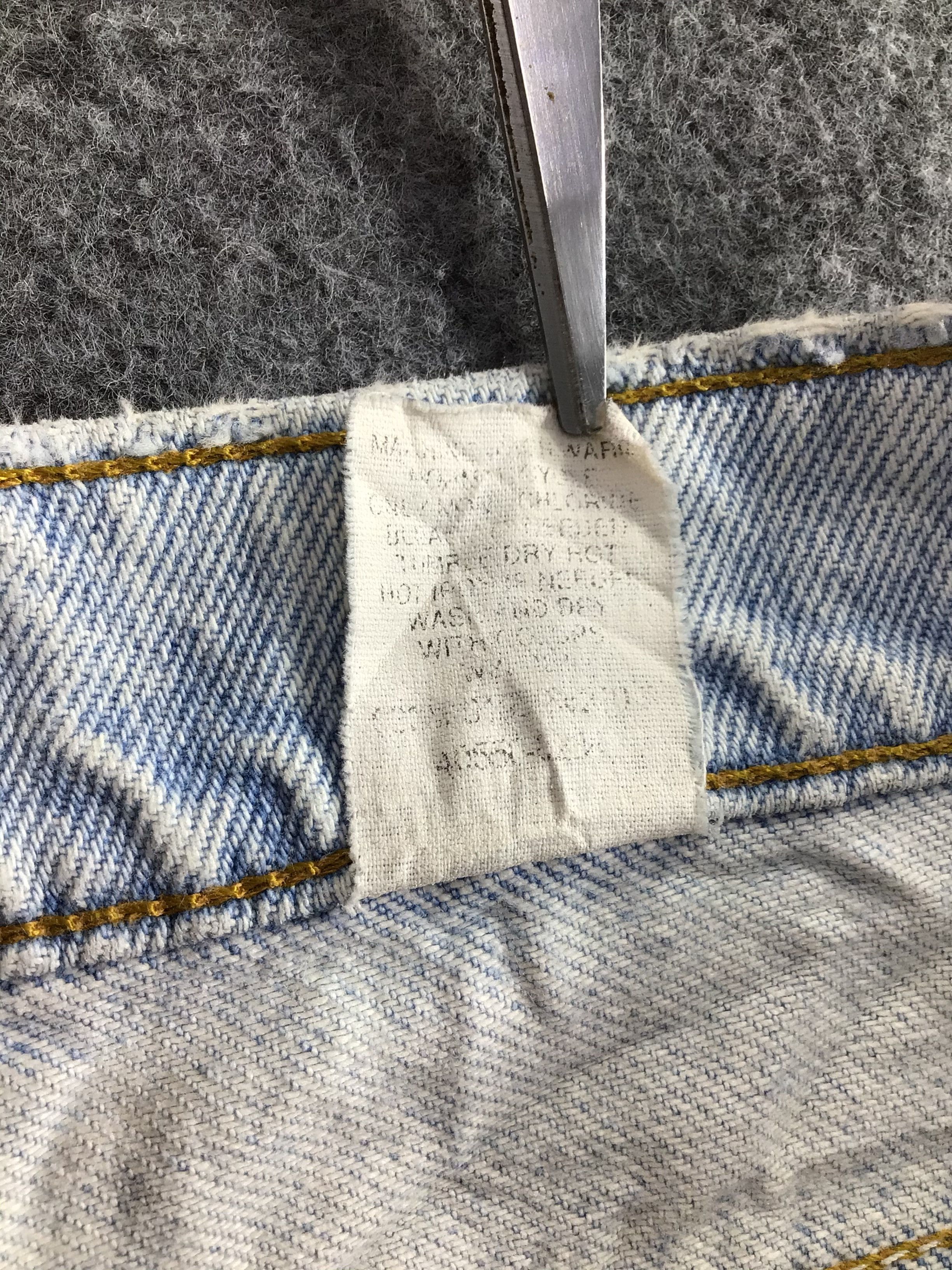 Levi's Vintage Levis 550 Orange Tab Jeans-J310 Size US 34 / EU 50 - 11 Thumbnail