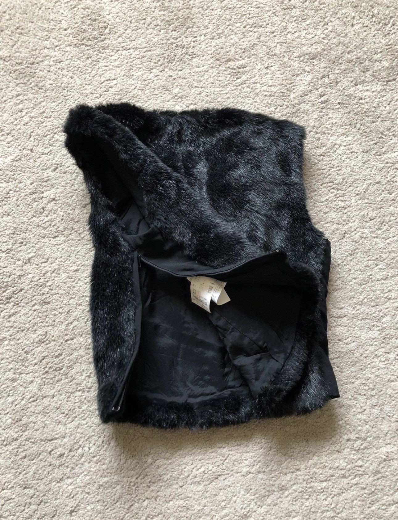Comme des Garcons × Comme des Garcons Homme Plus × Junya Watanabe 1997 Comme des Garcons Wool Furry Vest Size S / US 4 / IT 40 - 7 Thumbnail