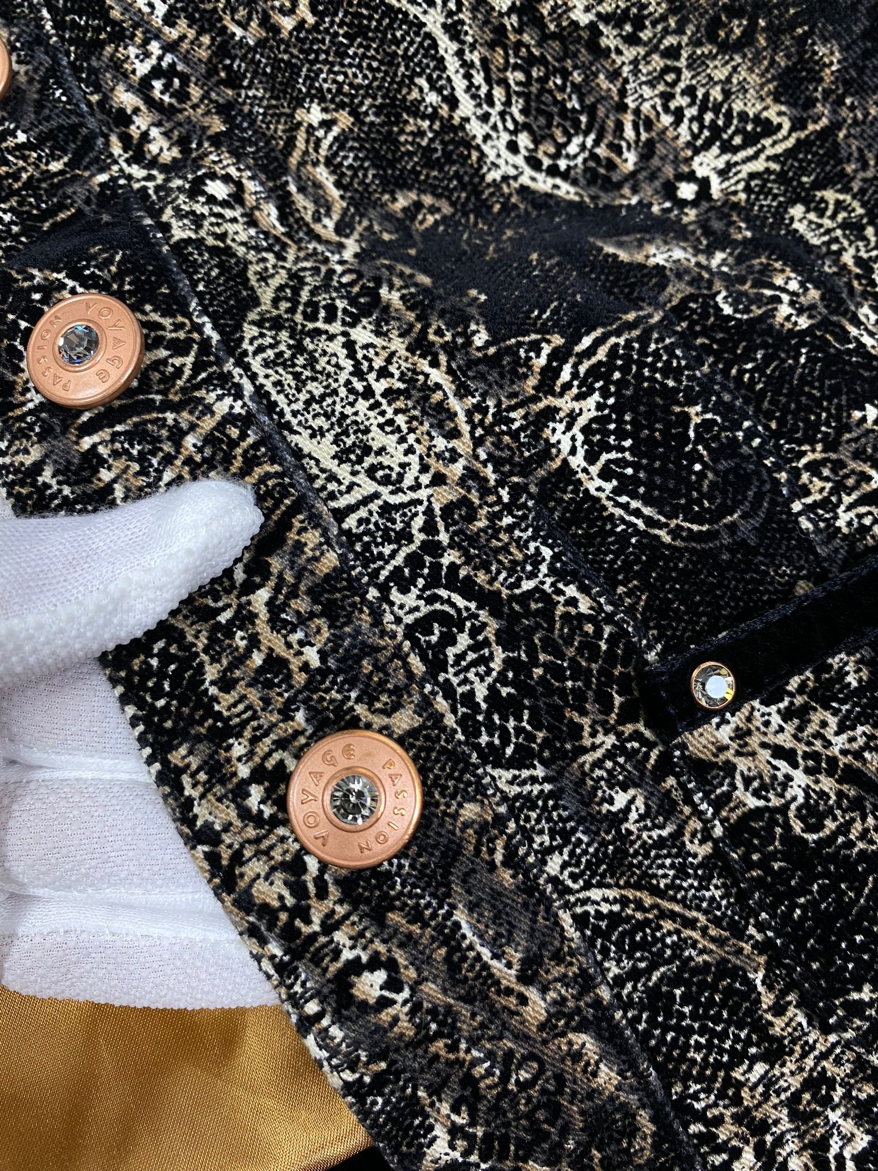 Vintage × Voyage Voyage Passion Vintage Jacket decorated velvet pants style Size L / US 10 / IT 46 - 15 Thumbnail