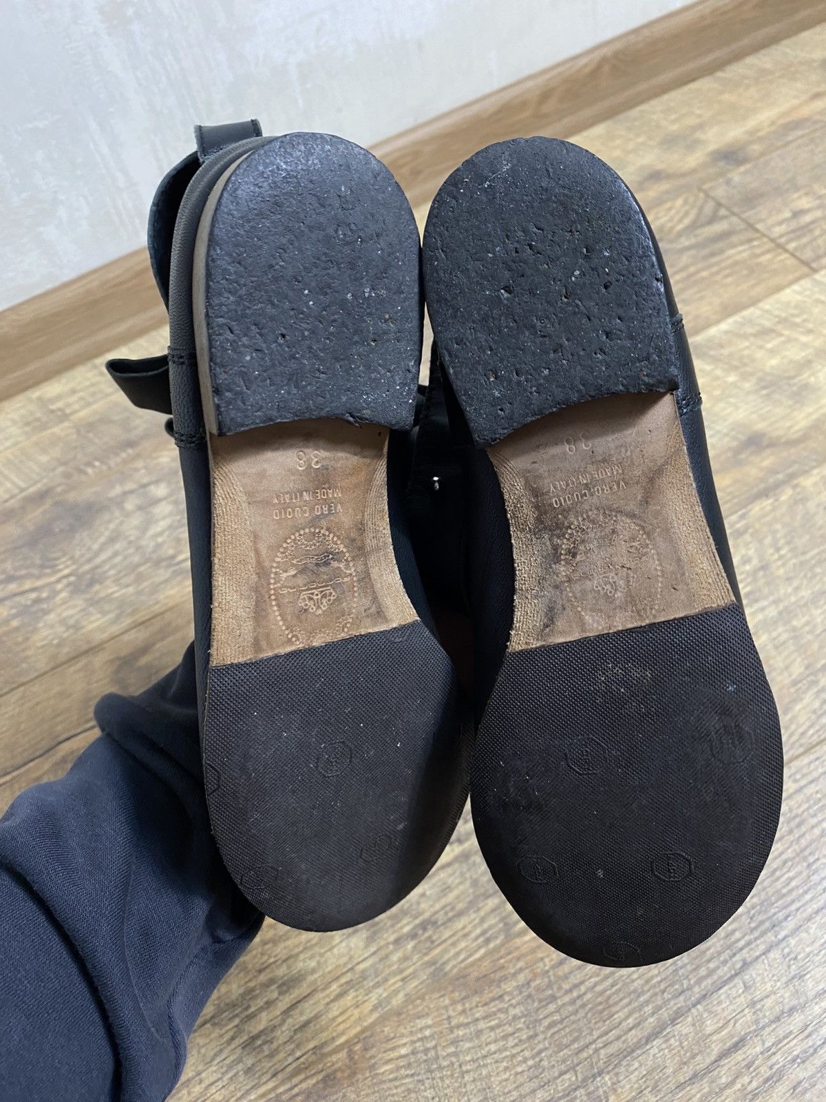 Japanese Brand Fornarina Archive Avant Garde Leather Cut-Out Boots Rare Size US 8 / IT 38 - 7 Thumbnail