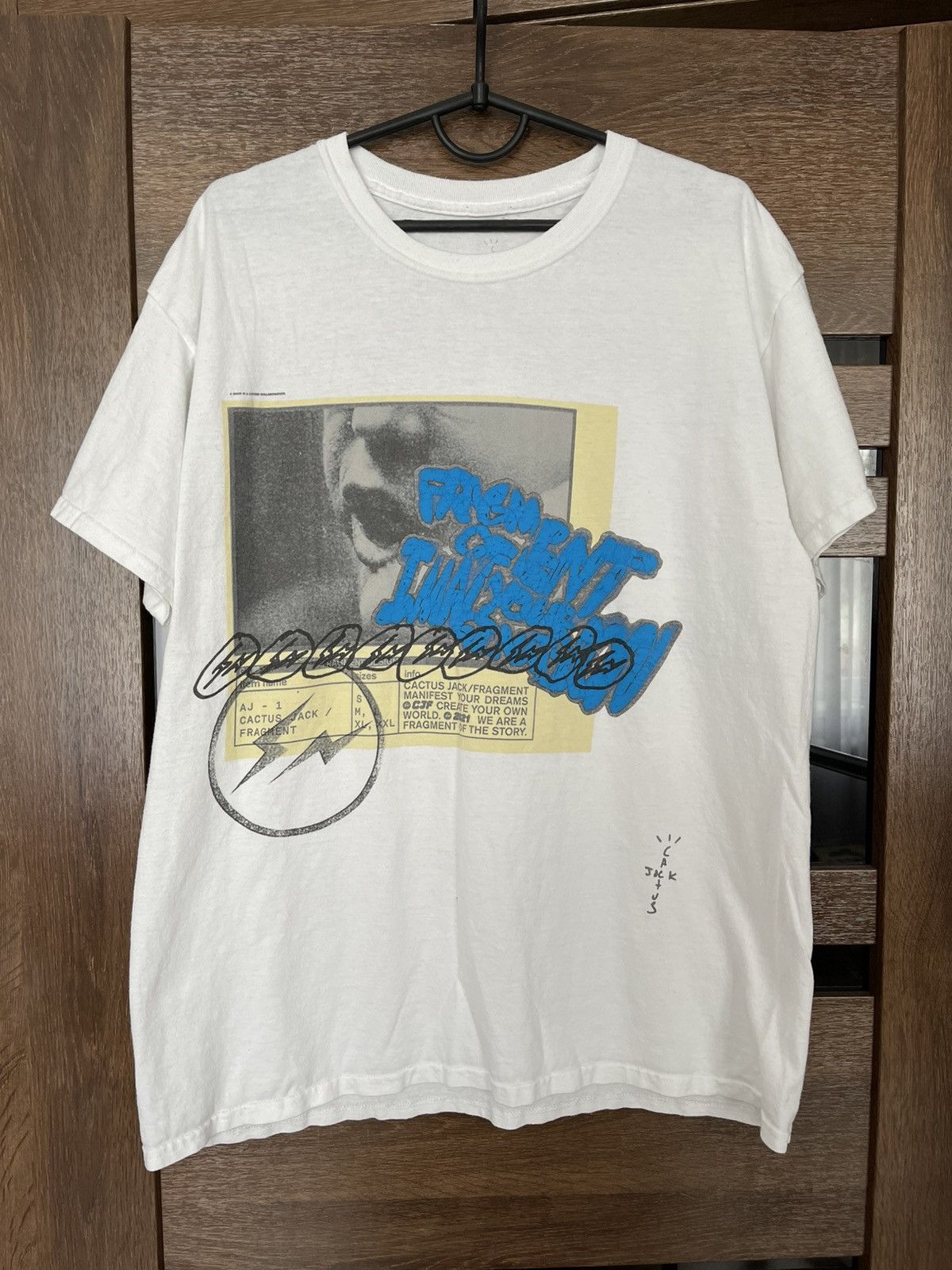 Fragment Design Cactus Jack Travis Scott Fragment T-Shirt Tee Size US M / EU 48-50 / 2 - 2 Thumbnail