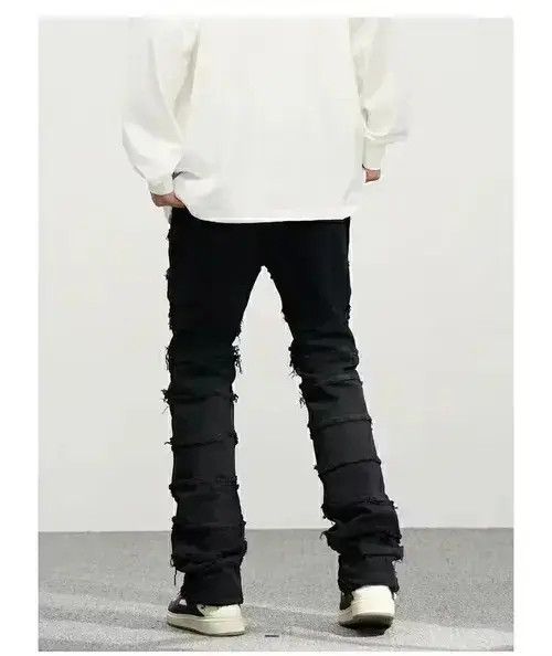 Jean damaged punk jeans Size US 32 / EU 48 - 4 Thumbnail