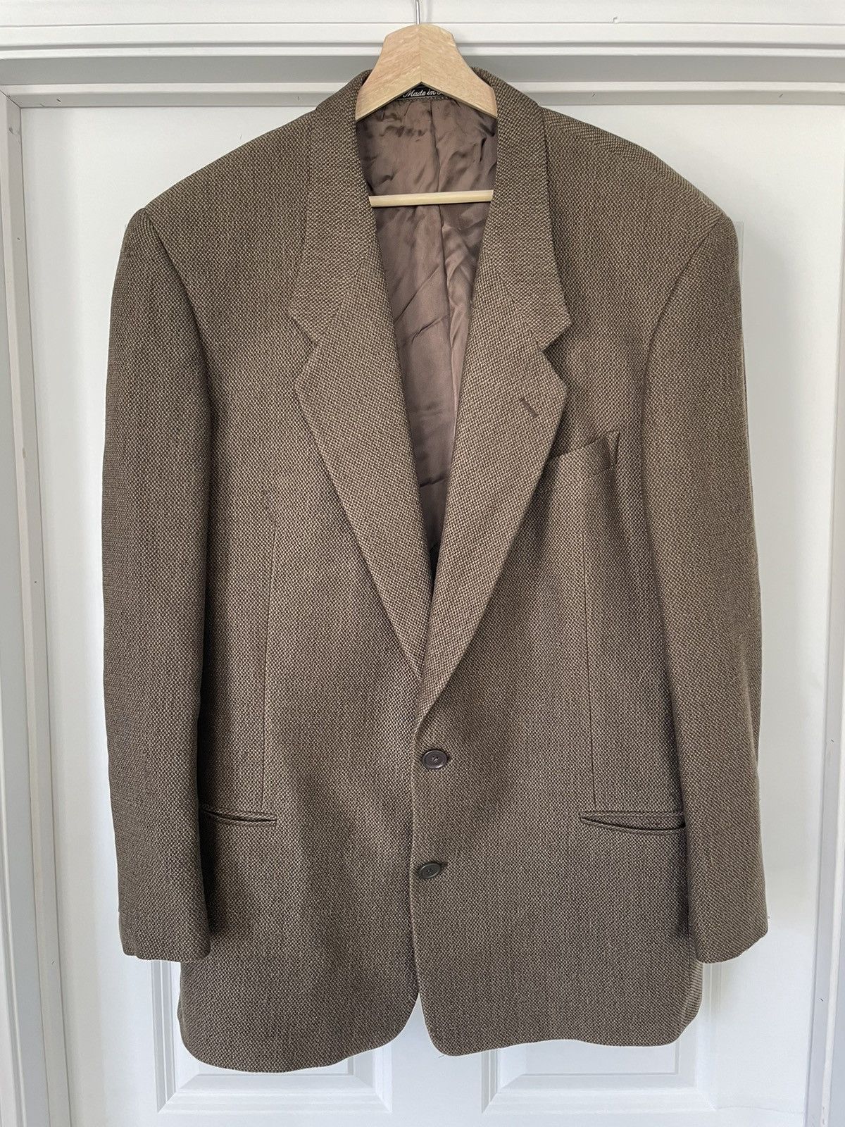 Vintage Giorgio Armani popular Tailored Wool Blend Blazer