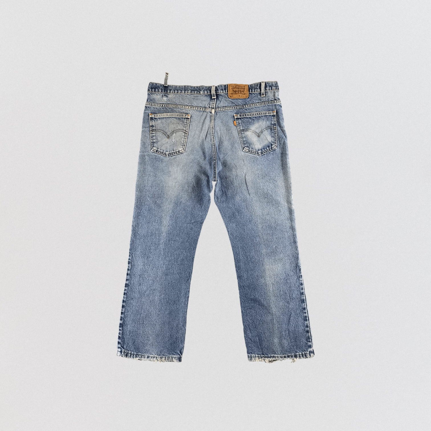 Levi's × Vintage Vintage 90s Levis 517 Orange Tab Jeans -JM305 Size US 41 - 2 Thumbnail