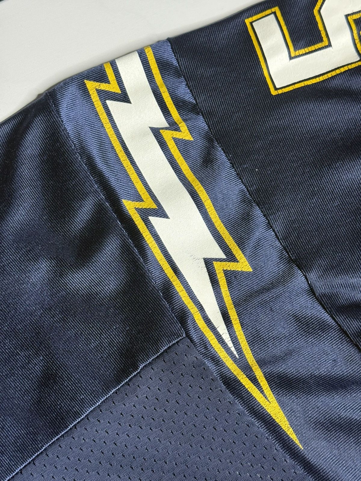 Champion VINTAGE Champion LA Chargers Jersey “Seau #55” [XL] PREOWNED Size US XL / EU 56 / 4 - 5 Thumbnail