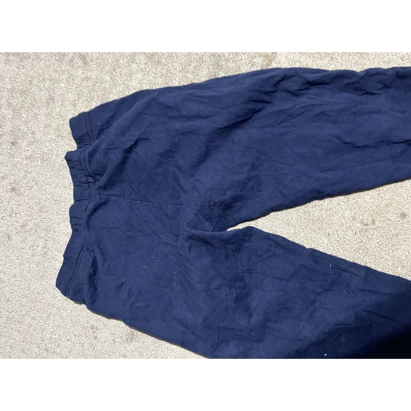 Gap Gap Jogger Pants - Navy Blue - Men's Size Large (L) Solid Logo, Activewear, Pre-Owned Good Condition Size US 33 - 4 Thumbnail