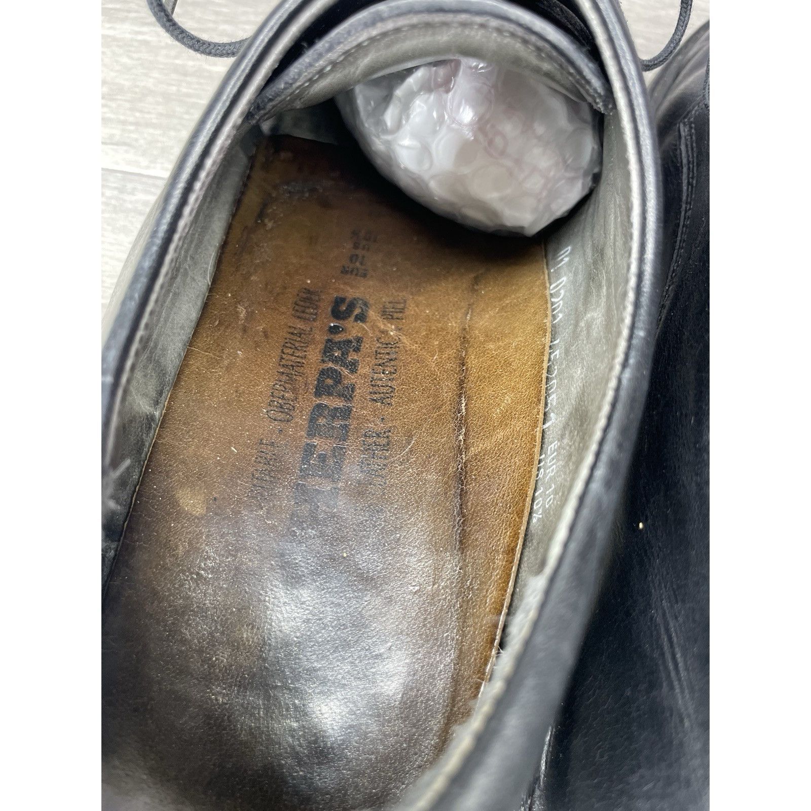 Mephisto Mephisto Sherpa's Black Leather Lace Up Heel Oxfords Shoes M Size US 10.5 / EU 43-44 - 9 Thumbnail