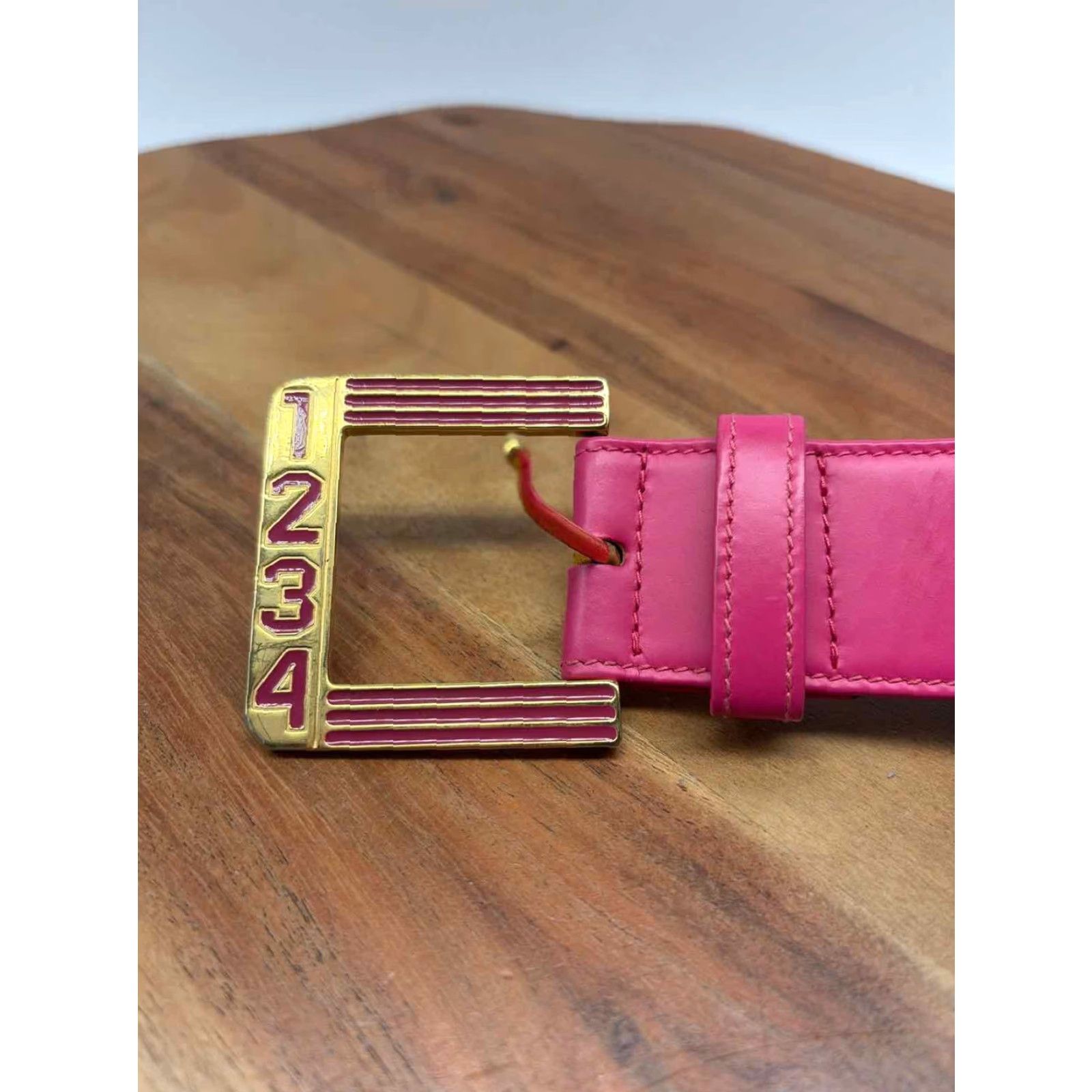 Escada Escada Pink Belts Size 36 Pre-Owned Belt Size ONE SIZE - 3 Thumbnail