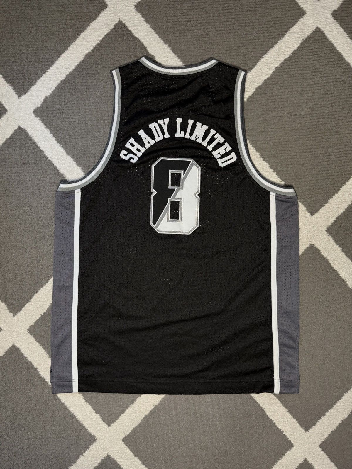 Vintage Vintage 00’s Shady Limited by Eminem Jersey T-shirt Black XL Size US XL / EU 56 / 4 - 12 Thumbnail