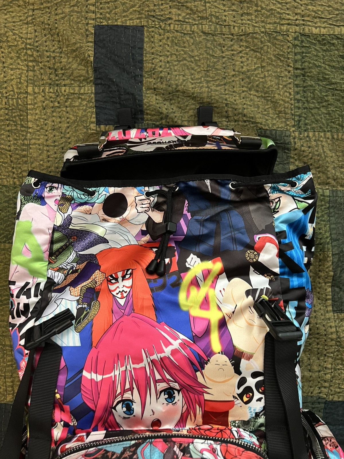 Dsquared2 DSQUARED2 Anime Manga Japan Exclusive Punk Hiking Backpack Size ONE SIZE - 7 Thumbnail
