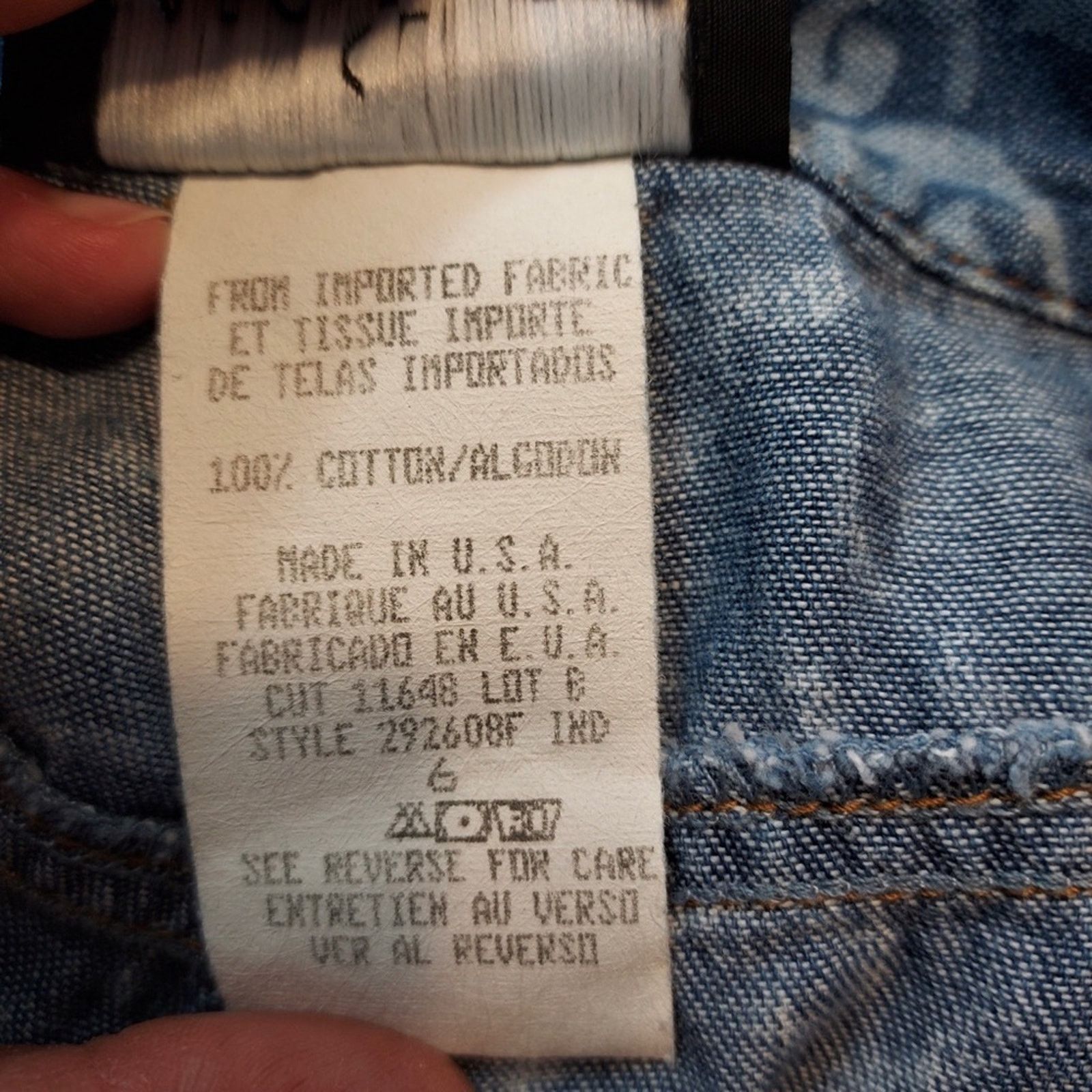 Other Carole Little Blue White Floral Denim High Rise Jeans Pants Size 28" / US 6 / IT 42 - 3 Thumbnail