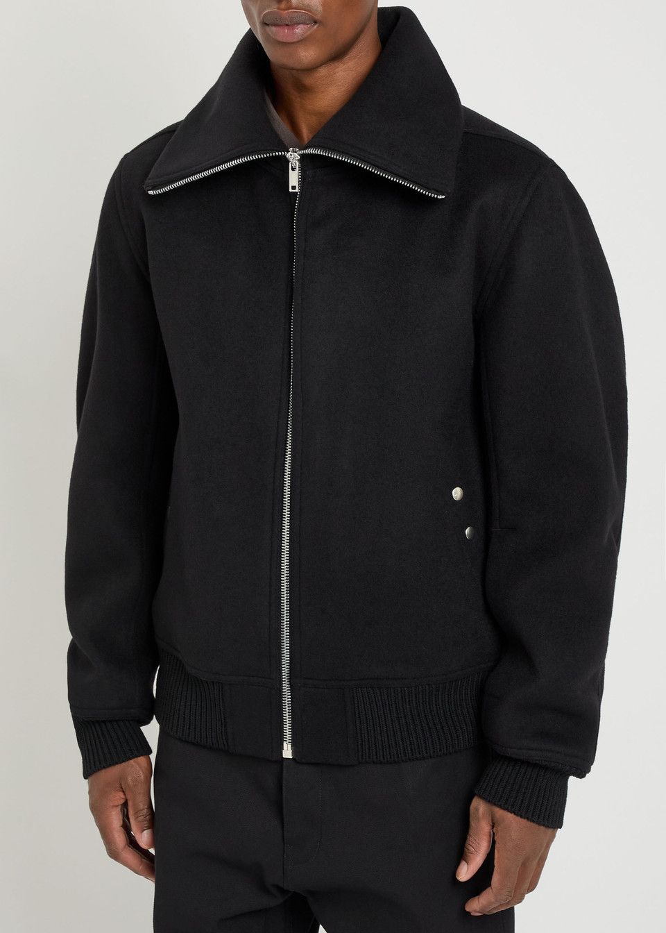 Rick Owens Rick Owens Men’s Blixa Dracucollar Bomber Jacket Size US M / EU 48-50 / 2 - 3 Thumbnail