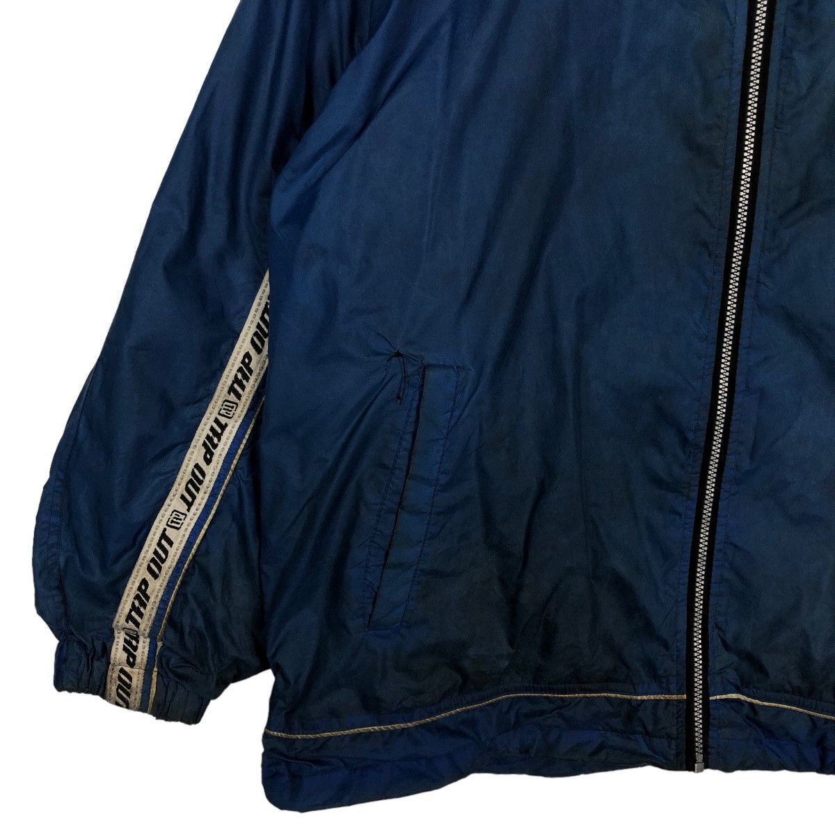 Hysteric Glamour 🔥Vintage Windbreaker Tap Out Striped Big Logo Spell Out Size US M / EU 48-50 / 2 - 3 Thumbnail