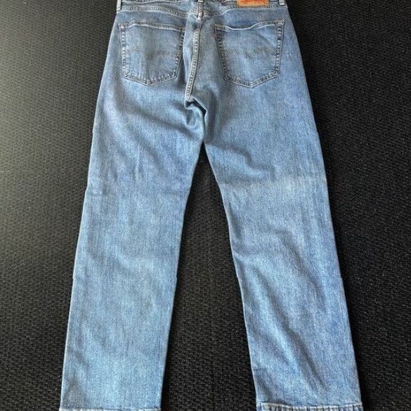 Levi's VINTAGE Levi's 505 Regular Fit Jeans Mens W36 L30 Blue Denim Straight 505 Jeans Mens Boys? Size US 36 / EU 52 - 3 Thumbnail