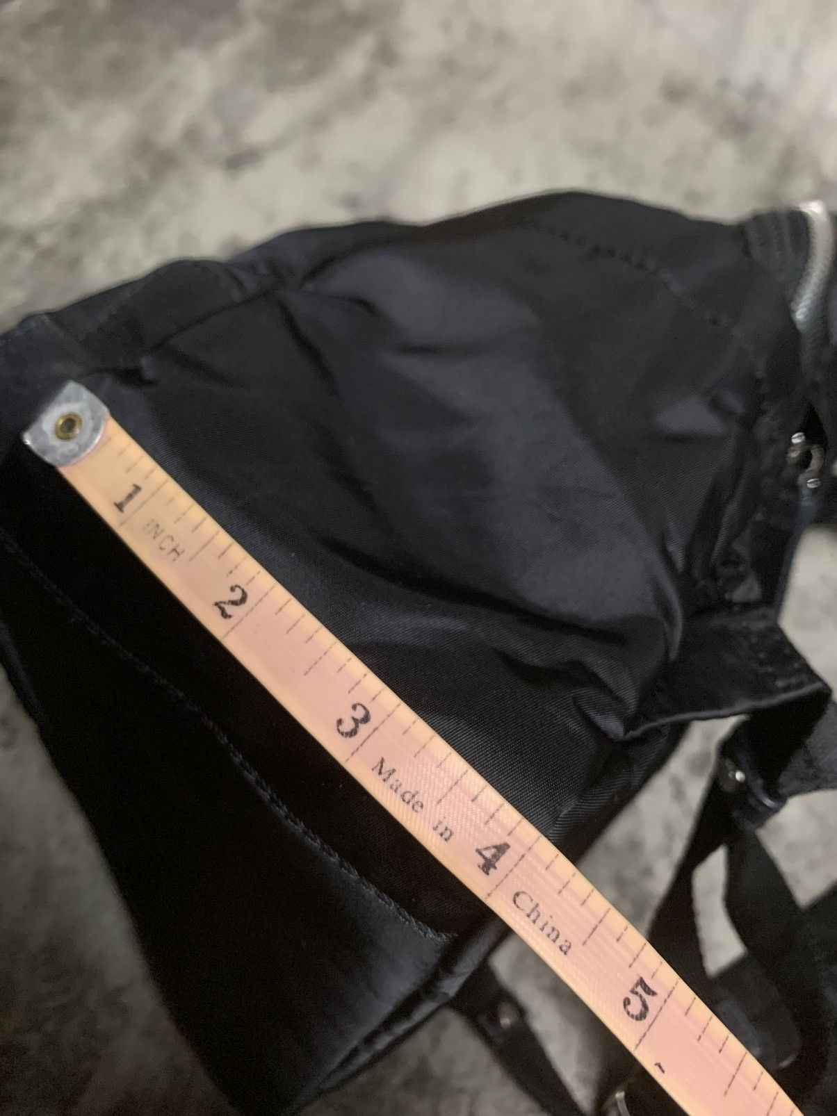 Yohji Yamamoto Yohji Yamamoto Y’saccs Nylon Mix Leather Small Backpack Size ONE SIZE - 20 Thumbnail