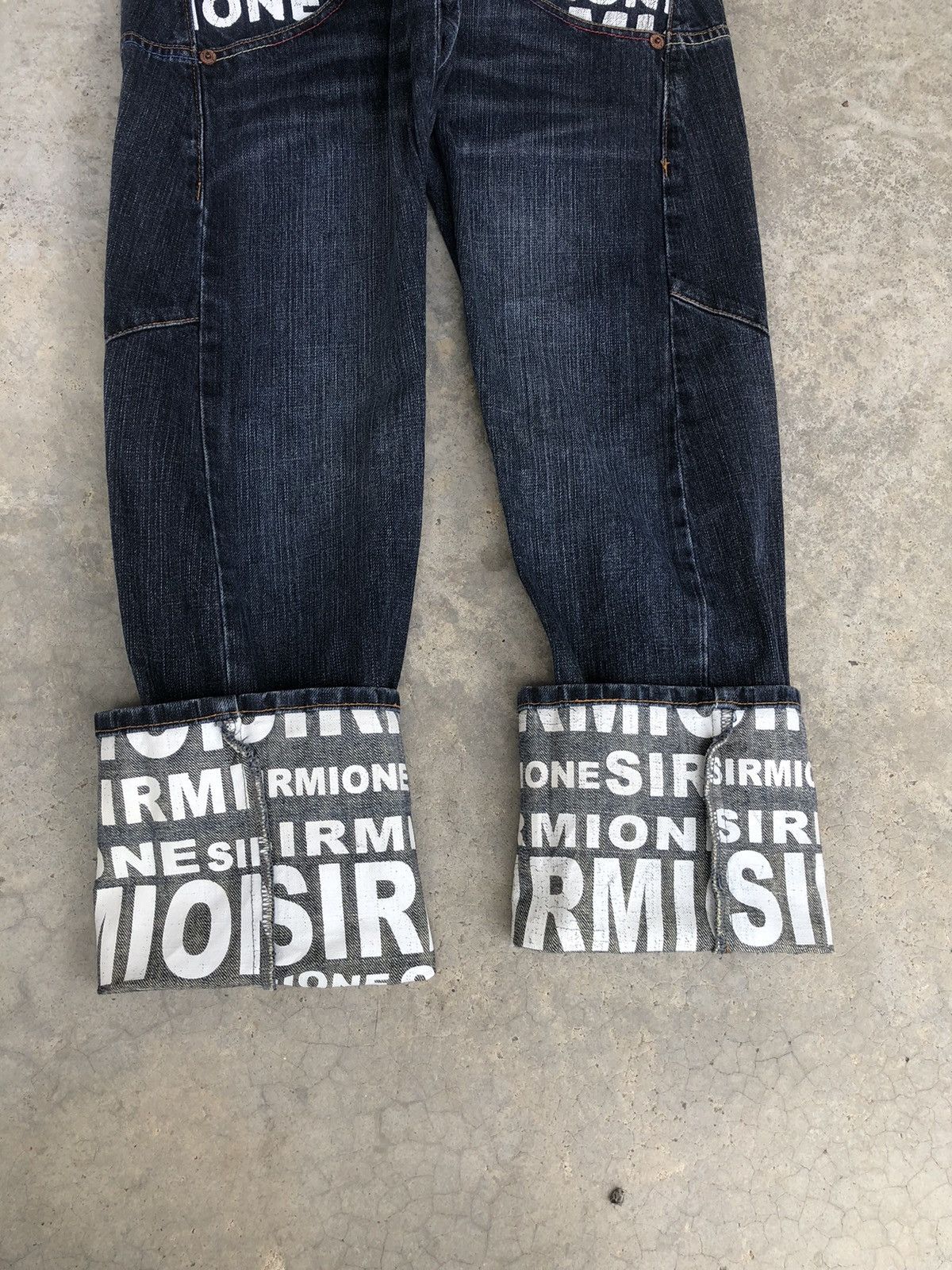 Hysteric Glamour Japanese Sirmione Double Waist Distressed Jeans Size US 29 - 14 Thumbnail