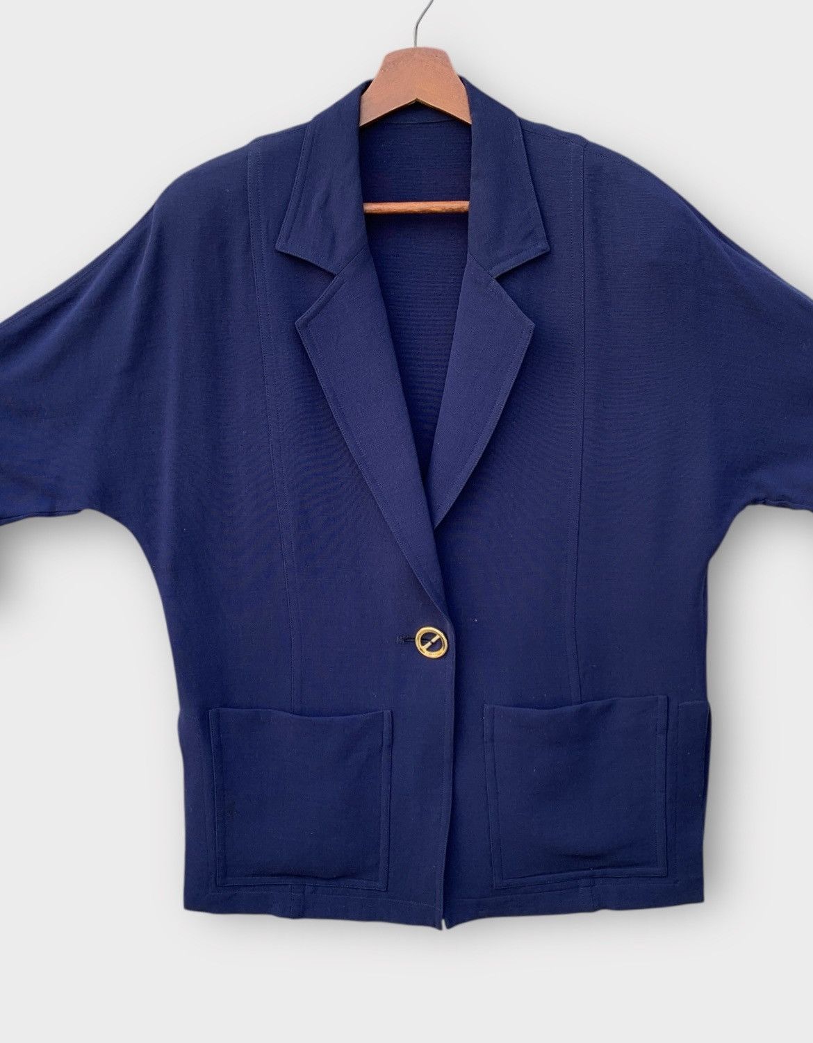 Christian Dior Monsieur VINTAGE MISS DIOR WOMEN BLAZER JACKET SINGLE BUTTON Size L / US 10 / IT 46 - 6 Thumbnail