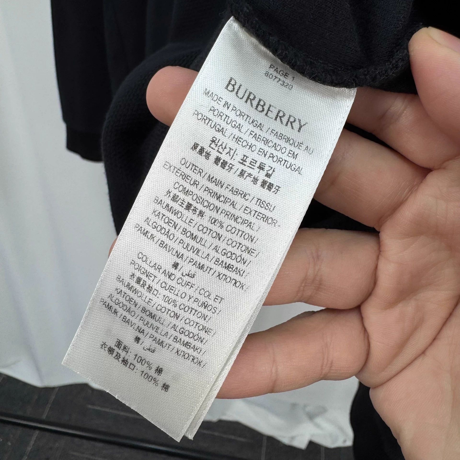 Burberry Burberry Polo LS L 99 New Size US L / EU 52-54 / 3 - 7 Thumbnail