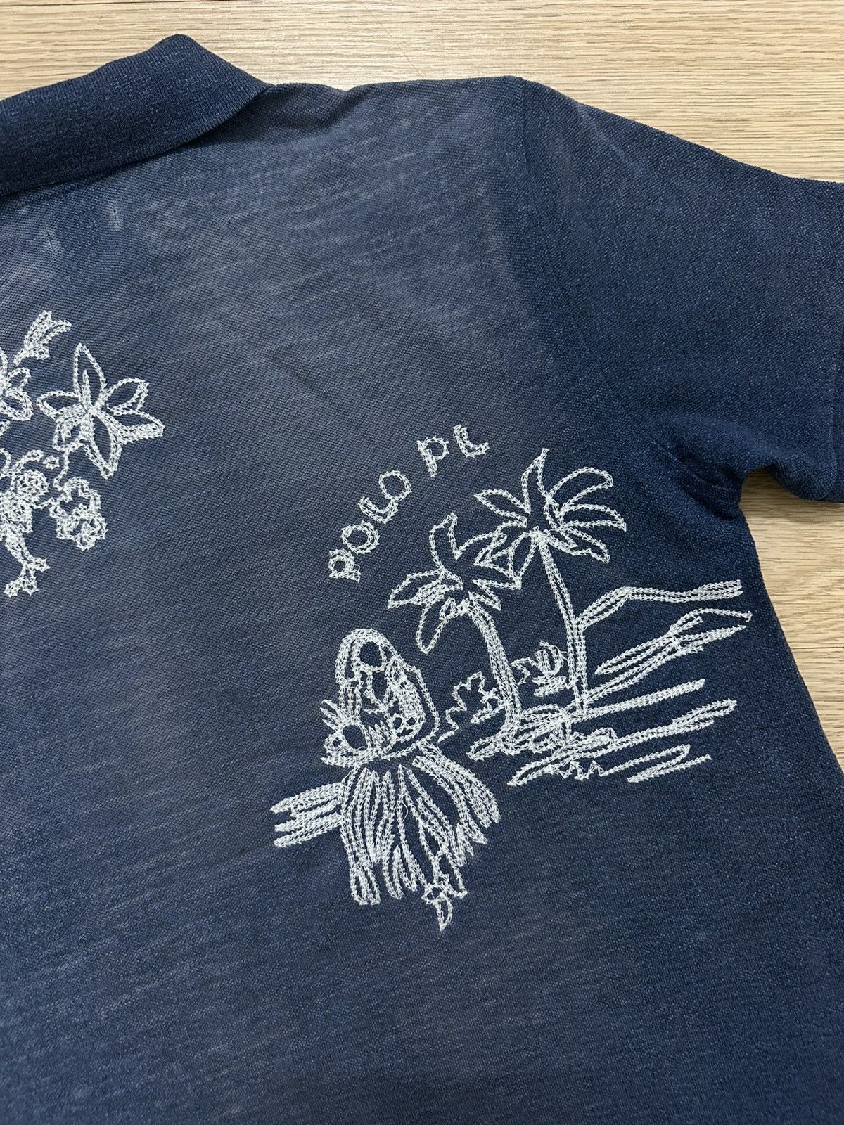 Beauty Beast × Polo Ralph Lauren × Ralph Lauren Rare And Beautiful Polo Ralph Lauren Hawaii Aloha Embroidery Size US M / EU 48-50 / 2 - 14 Thumbnail
