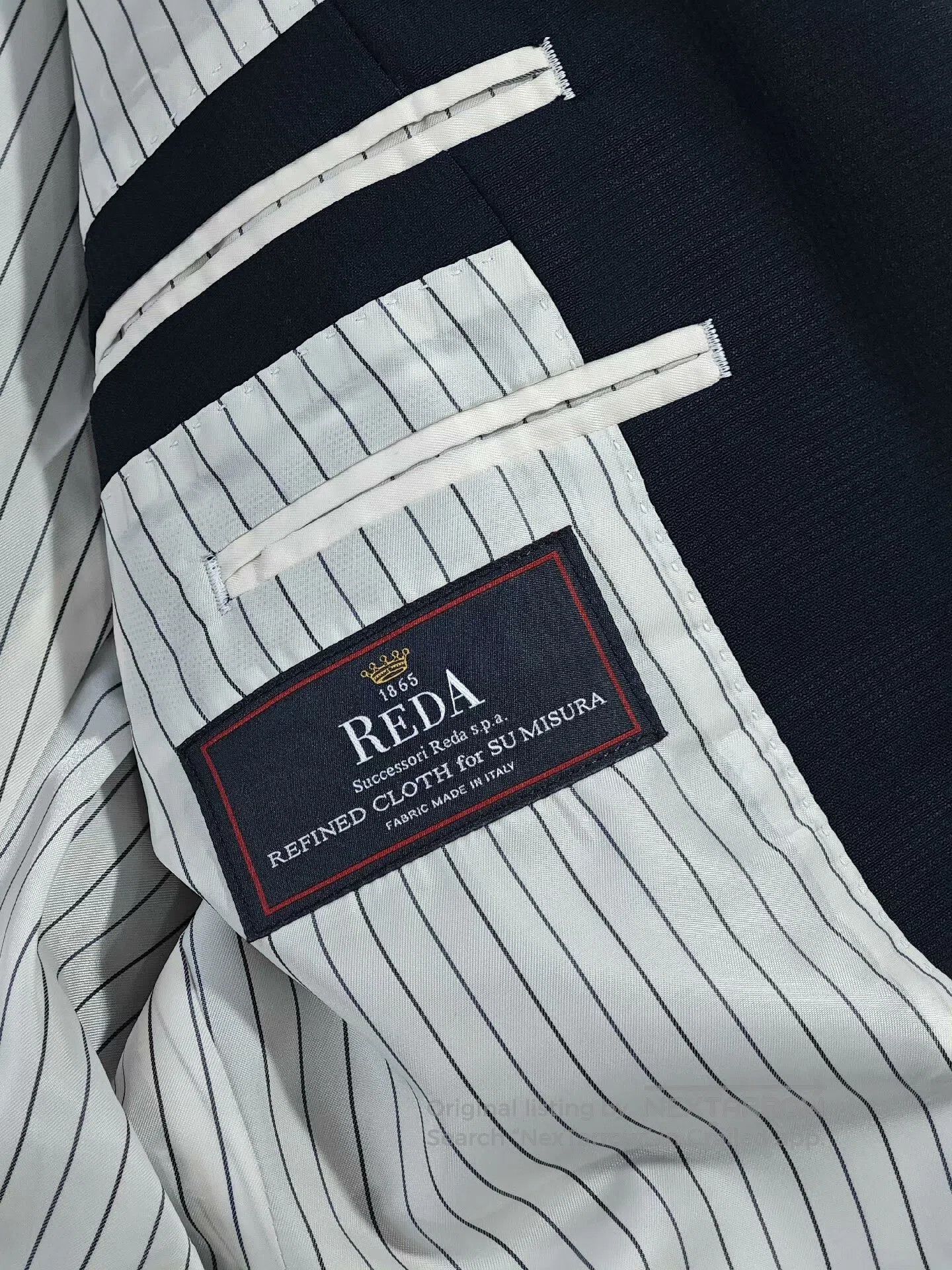 Japanese Brand Italian Reda Wool Blazer Custom Suit. Size US M / EU 48-50 / 2 - 4 Thumbnail