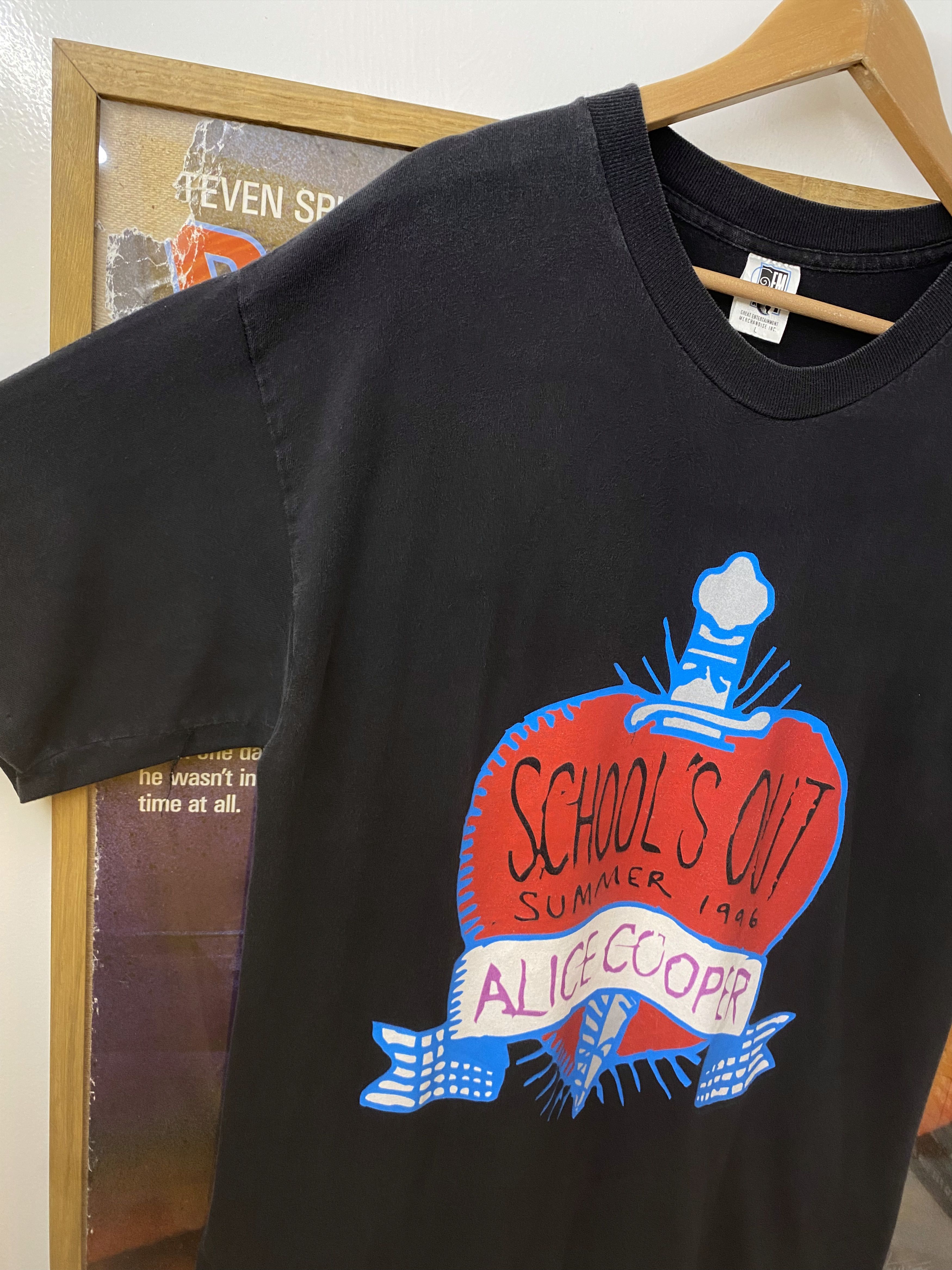 Band Tees 1996 Alice Cooper Schools Out For Summer USA Tour Tee Size US L / EU 52-54 / 3 - 4 Thumbnail
