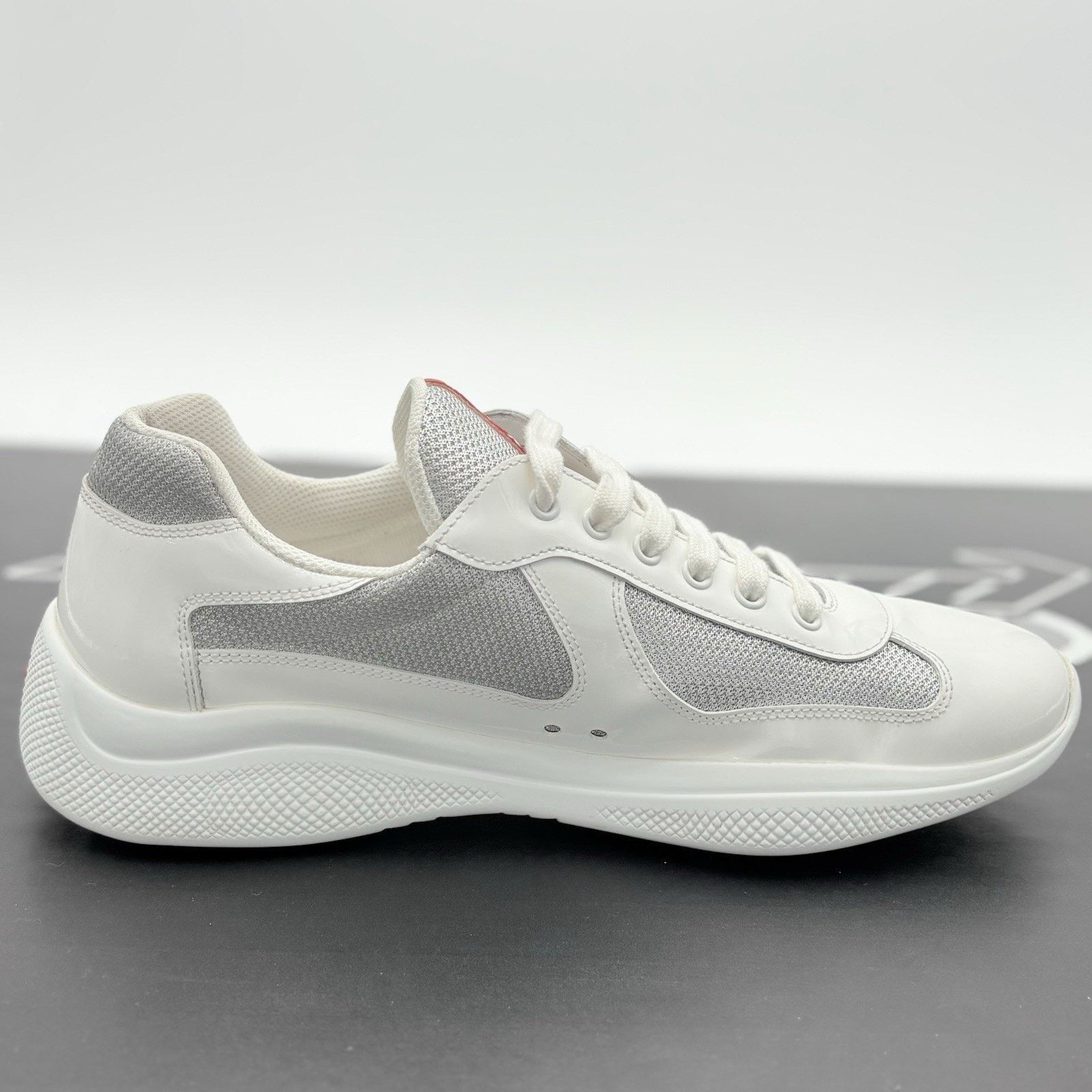 Prada Prada Americas Cup ' White Grey ' | GREAT CONDITION! Size US 10.5 / EU 43-44 - 10 Thumbnail